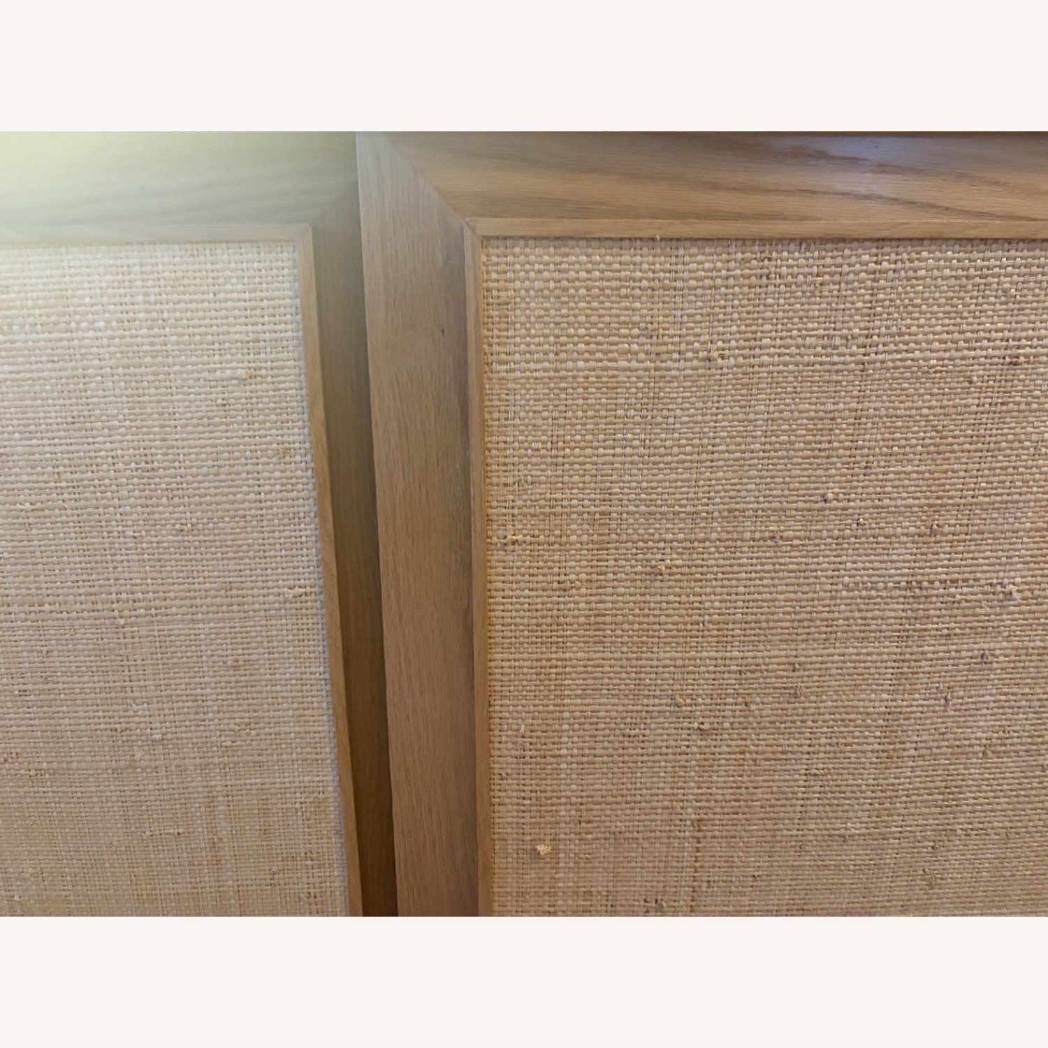Natural Wood and Wicker Sideboard - image-4