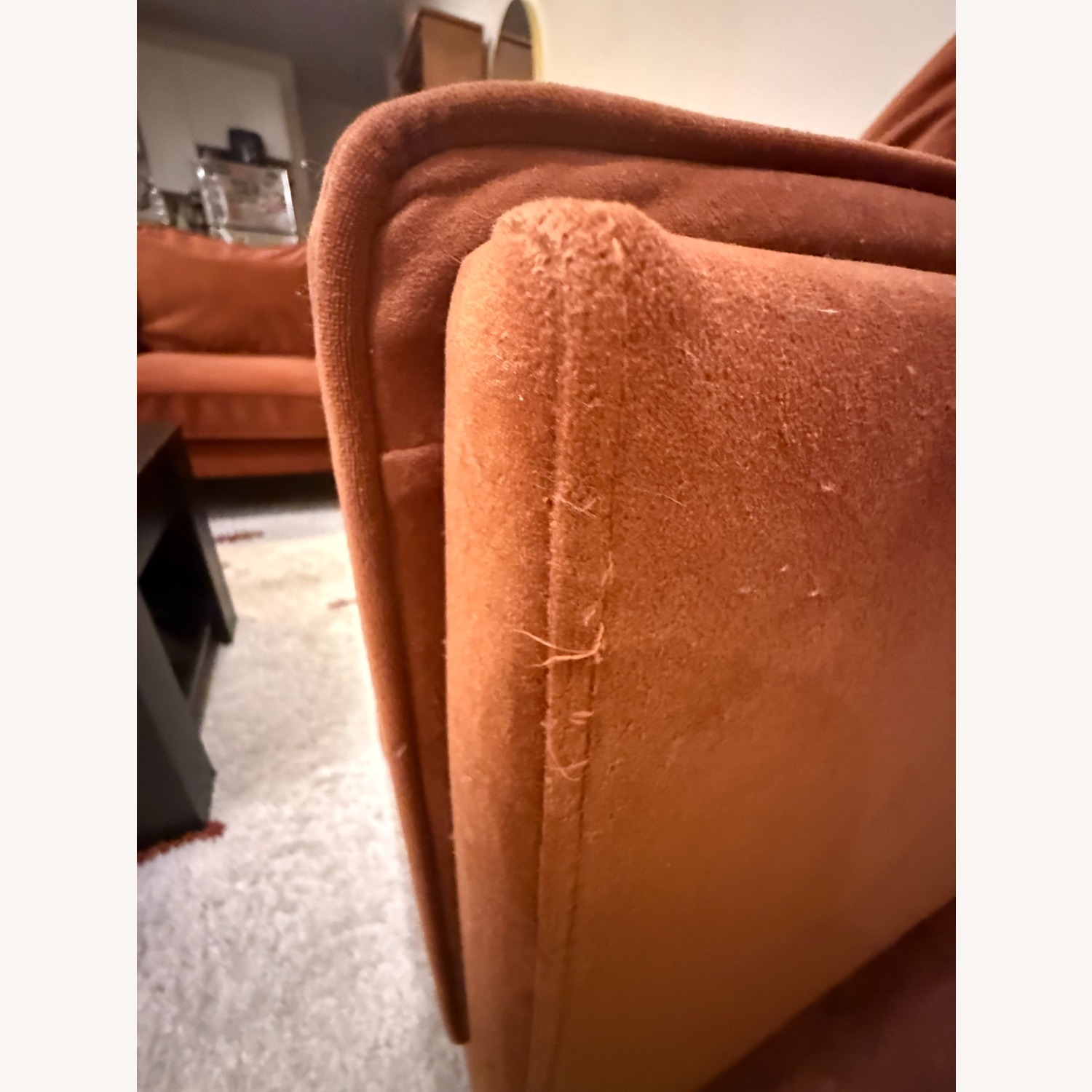 Albany Park Velvet 2 Piece Sectional - image-5