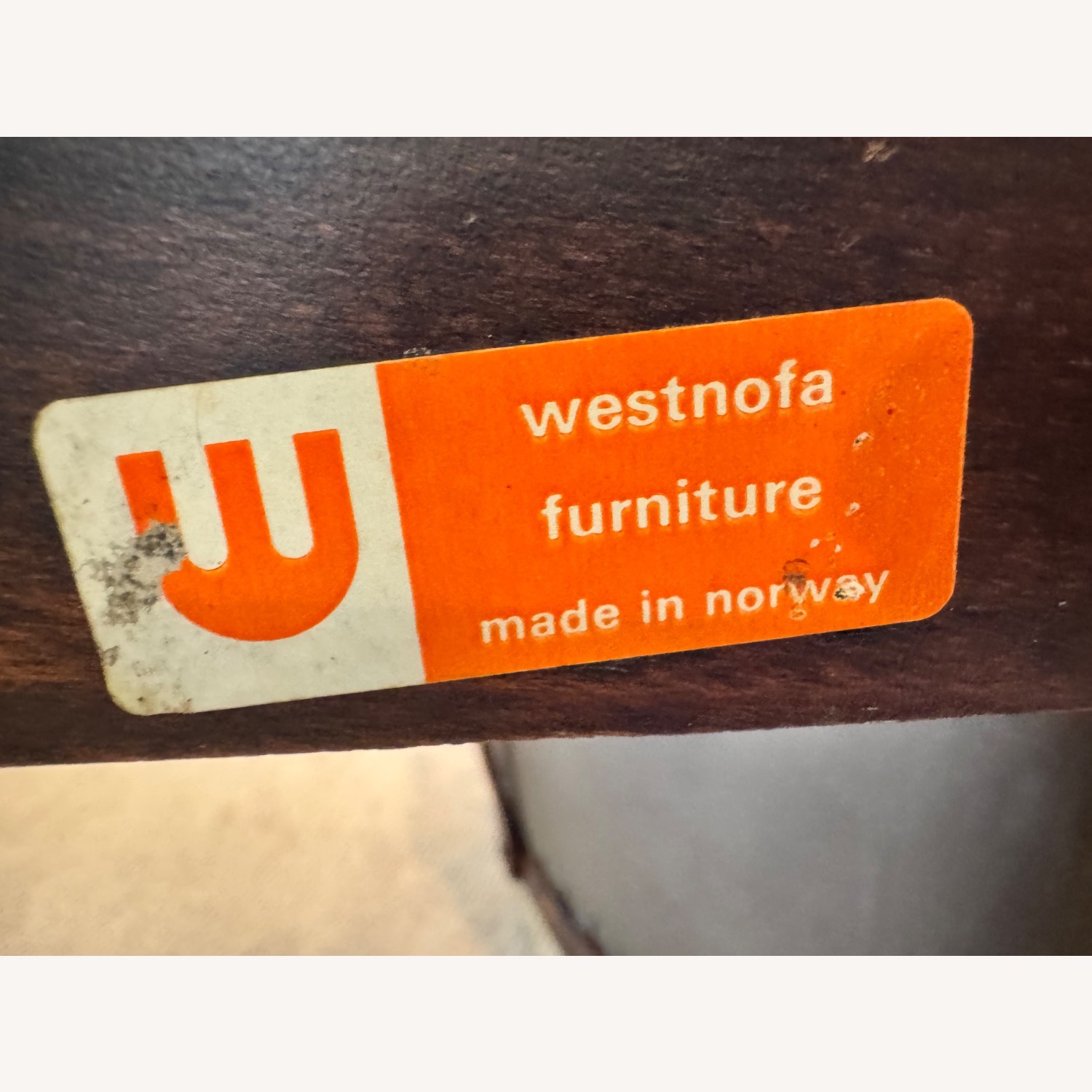 Westnofa Dark Brown Leather Accent Chair - image-3