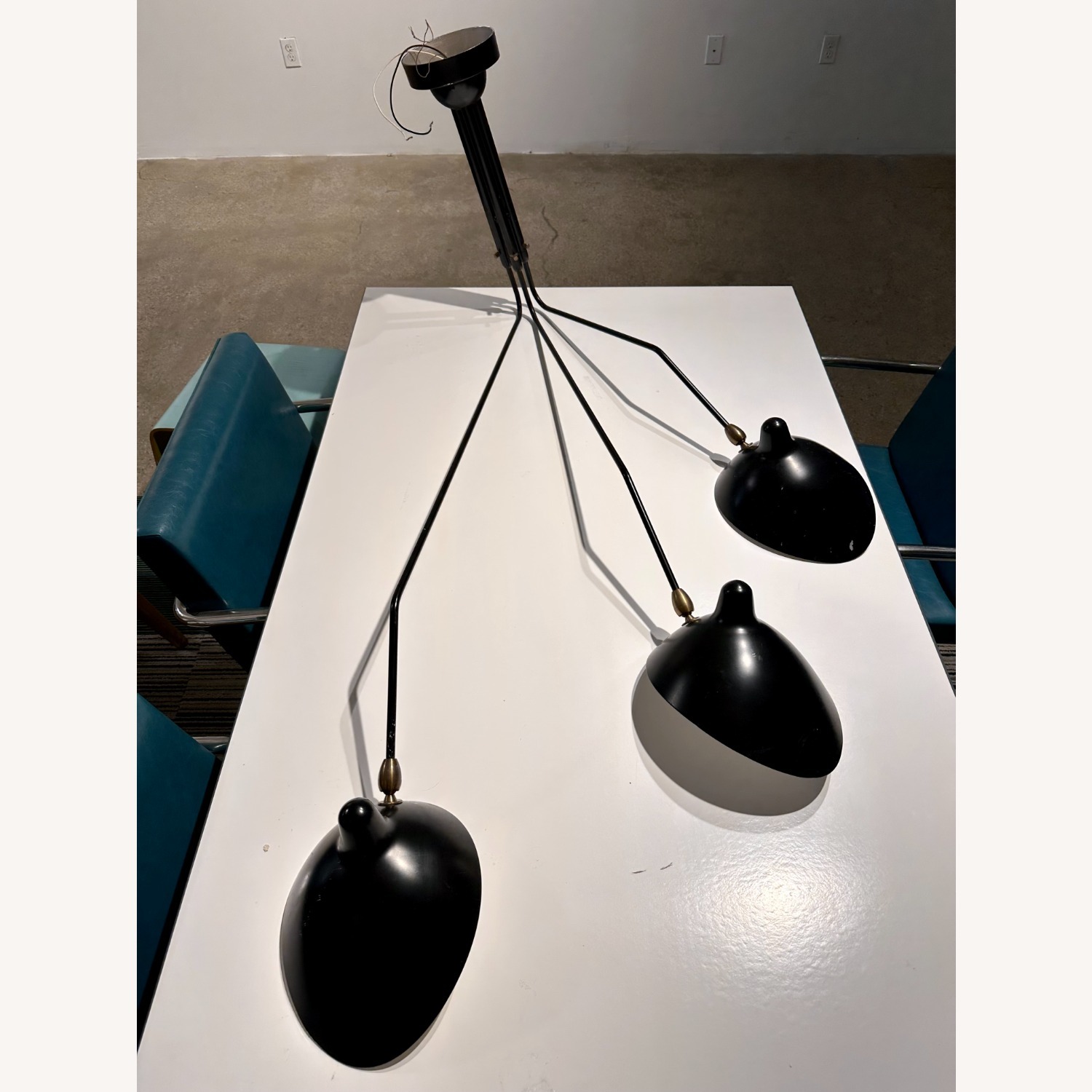 Design Within Reach Serge Mouille 3-Arm Ceiling Fixture - image-3