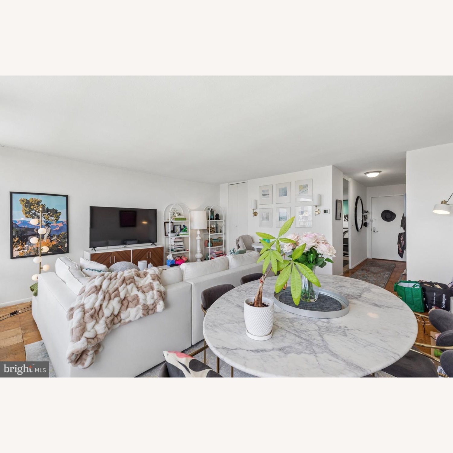 West Elm Harris White Fabric 2 Piece Sectional - image-25
