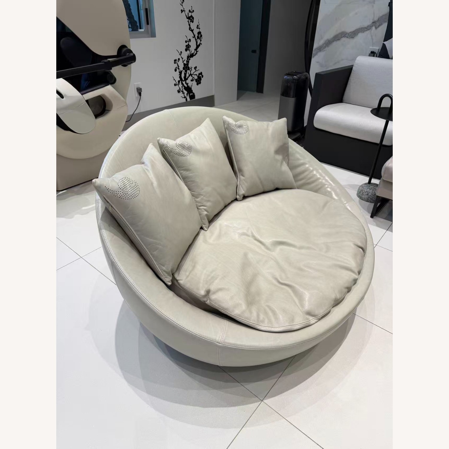 Milia Shop Désirée Lacoon Lounge Chair / Armchair - image-3