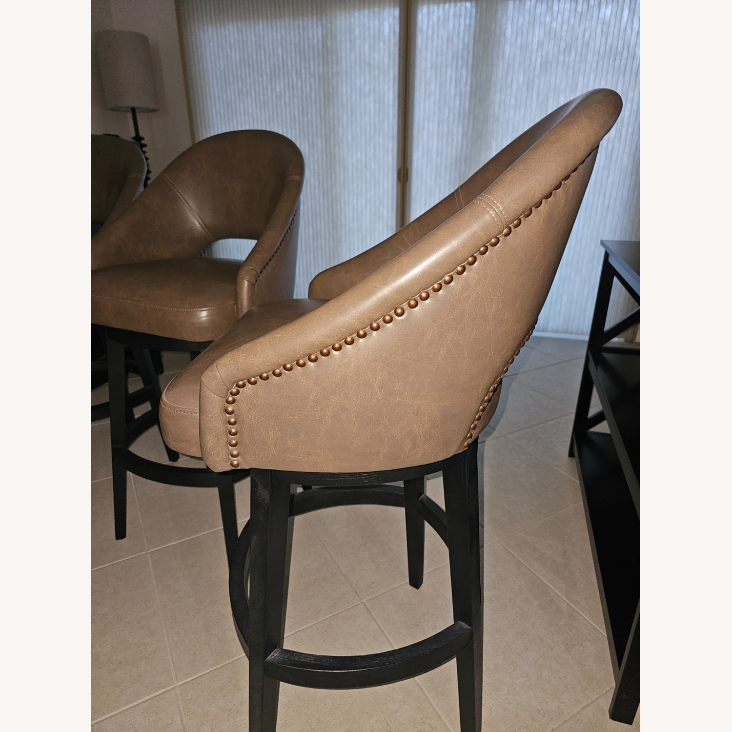 Grandin Road Lusso Swivel Bar Stools 3 - image-2