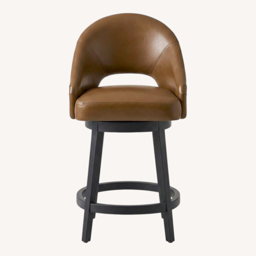Used Grandin Road Lusso Swivel Bar Stools 3 for sale on AptDeco