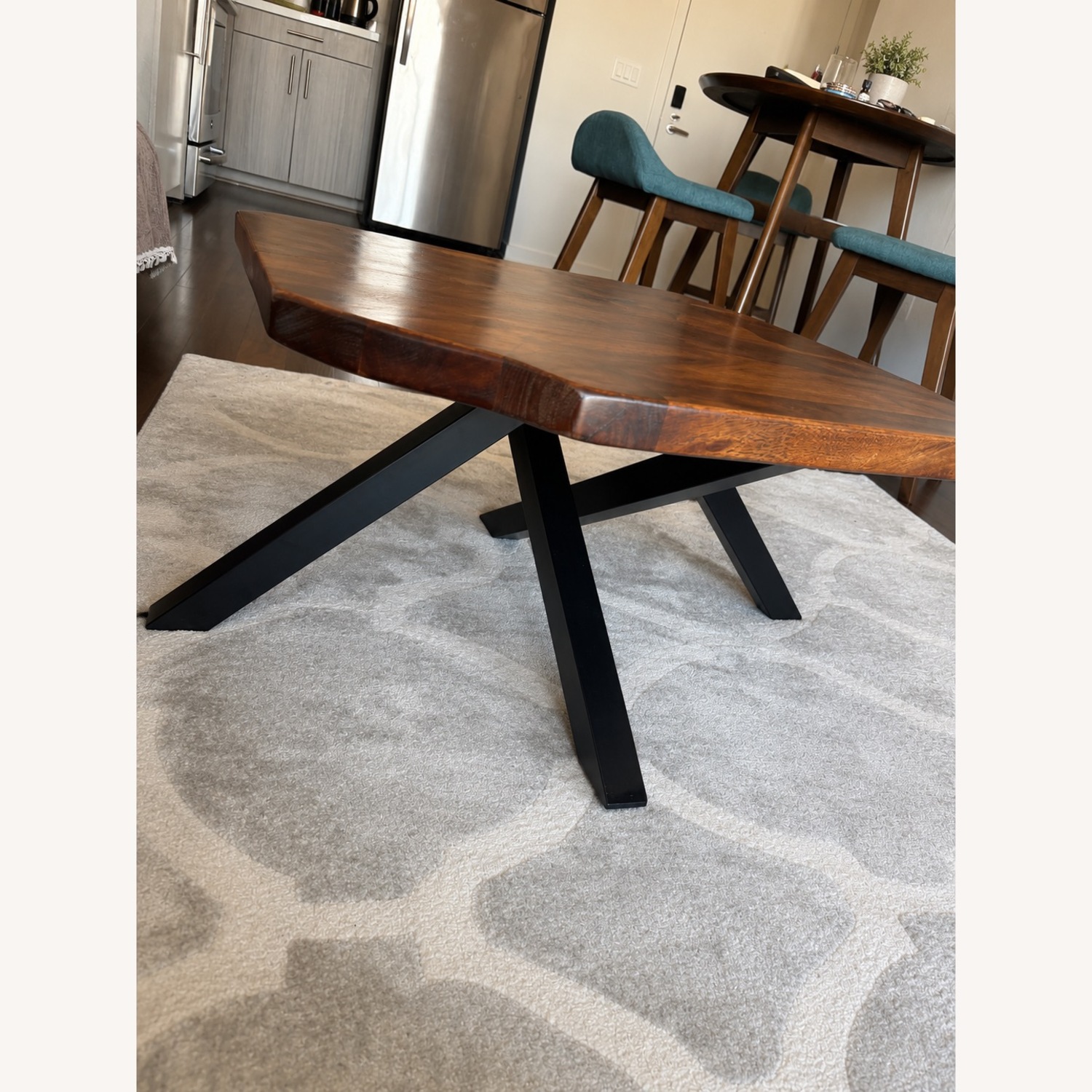 Ashley Haileeton Solid Acacia Wood Coffee Table - image-3