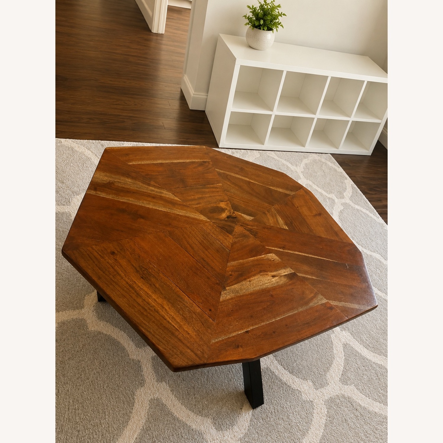 Ashley Haileeton Solid Acacia Wood Coffee Table - image-1