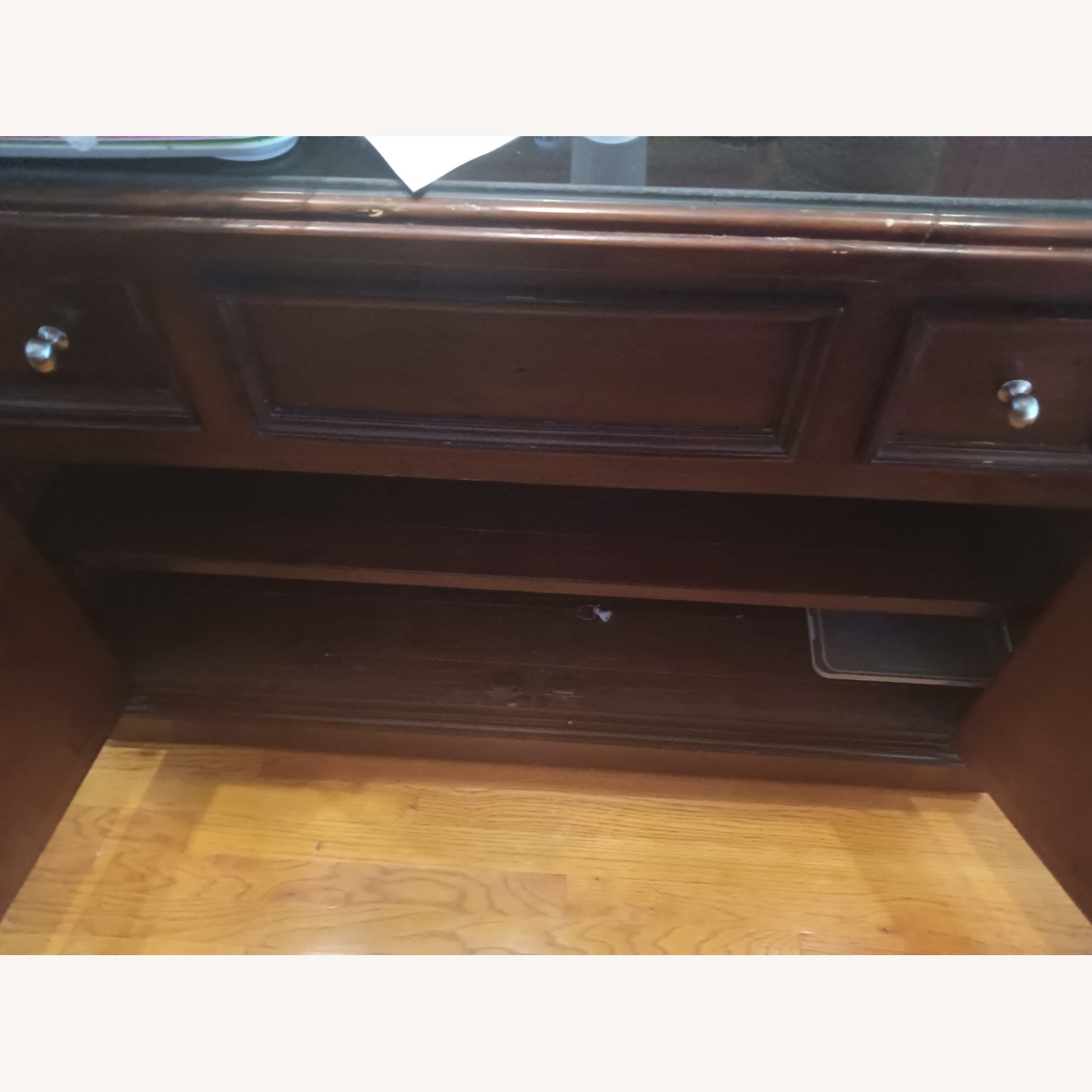 Solid Wood and Granite Top Kitchen Island - image-6