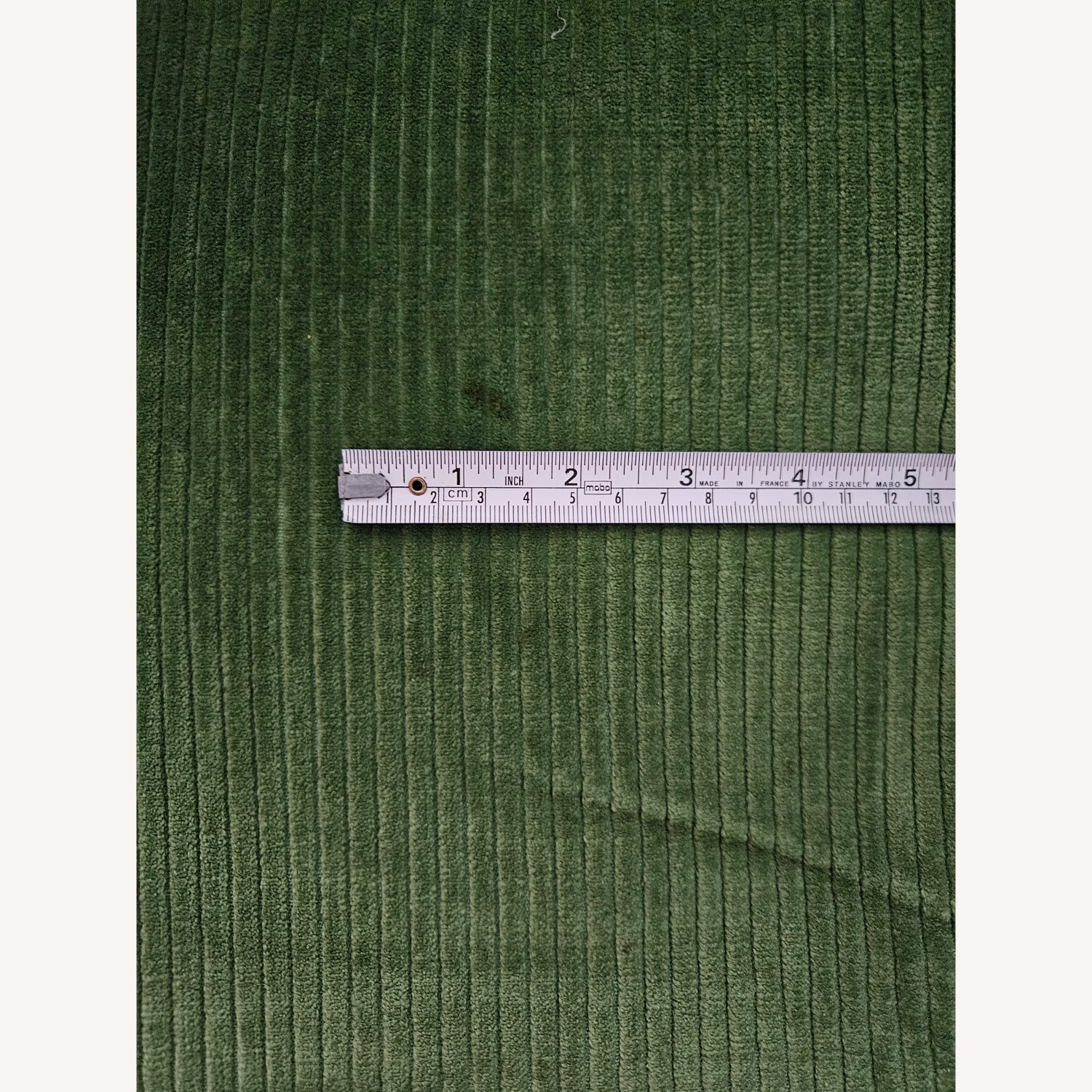 Green Fabric 2 Seater Sofa - image-4