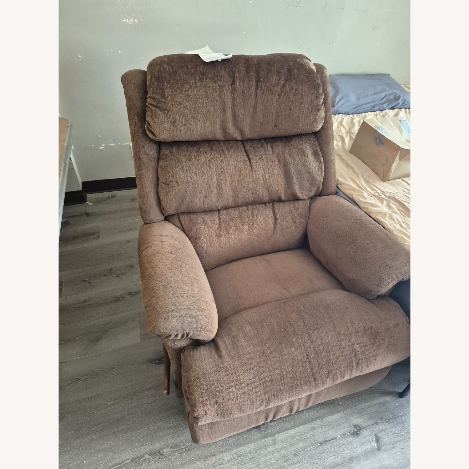 La-Z-Boy Dark Brown Fabric Recliner - image-4