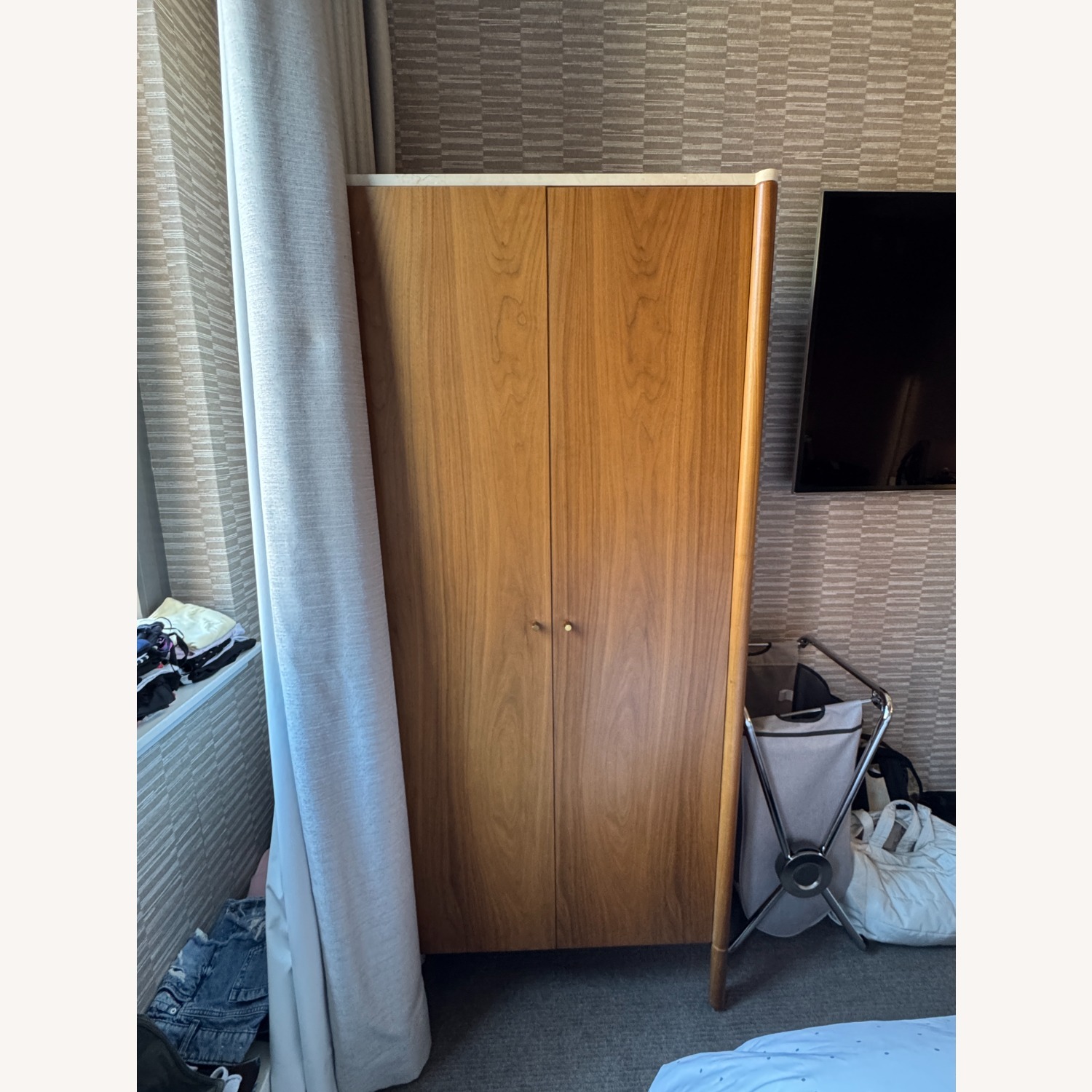 Design Within Reach Morrison Walnut Armoire - image-1