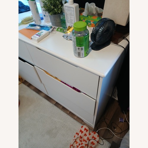 Used Amazon White Wood Dresser for sale on AptDeco