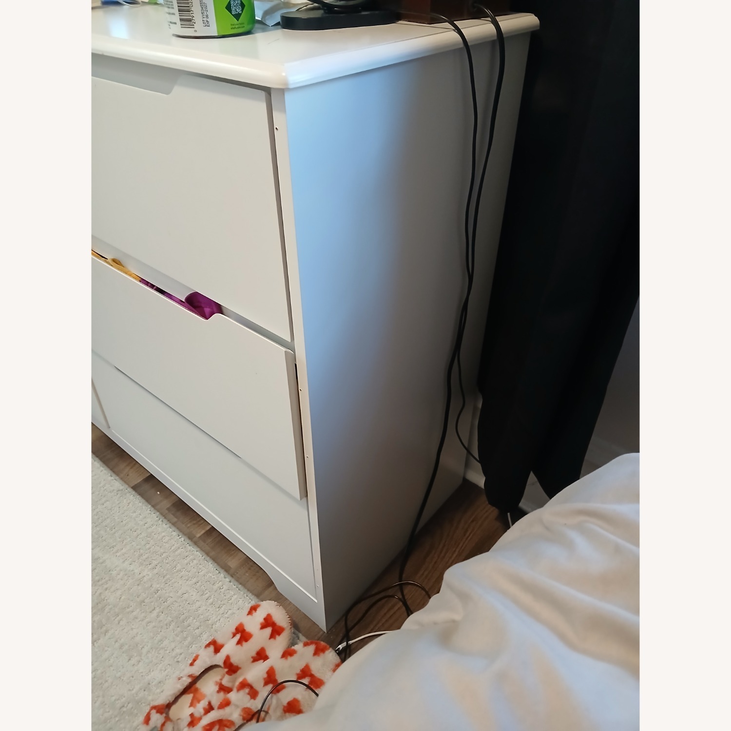 Amazon White Wood Dresser - image-4