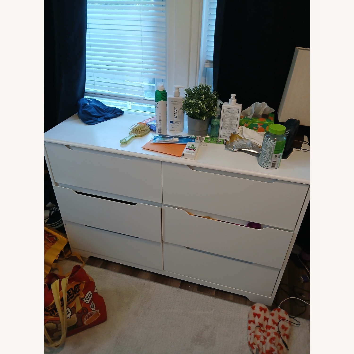Amazon White Wood Dresser - image-2