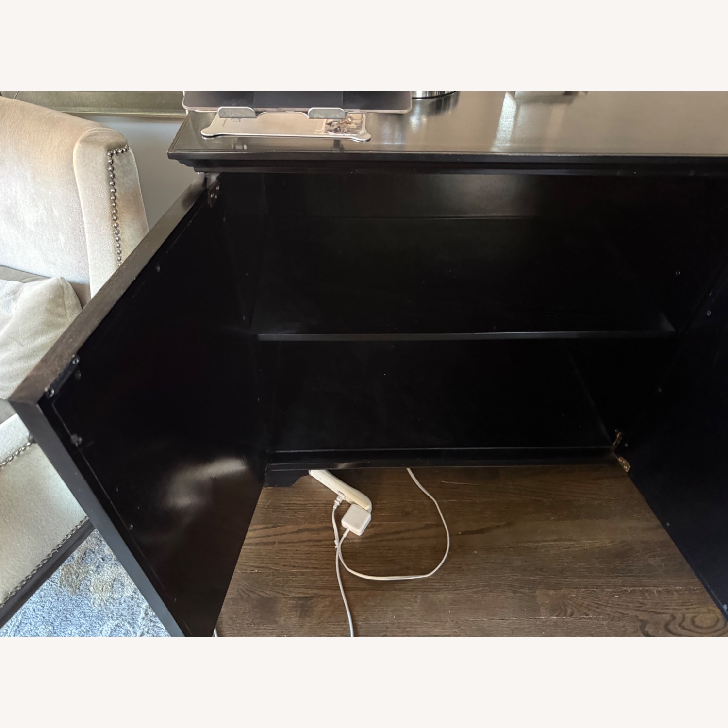 Oly Studio Black Wood Sideboard - image-3