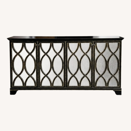 Used Oly Studio Black Wood Sideboard for sale on AptDeco