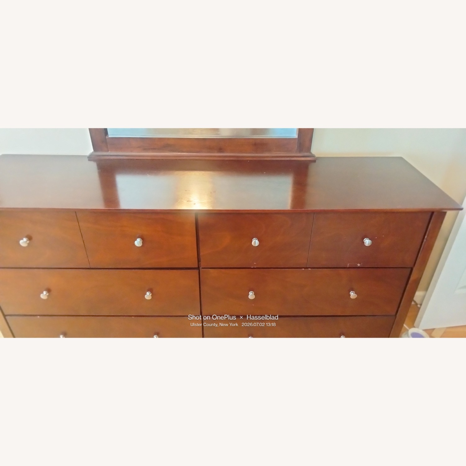Dark Brown Dresser - image-1