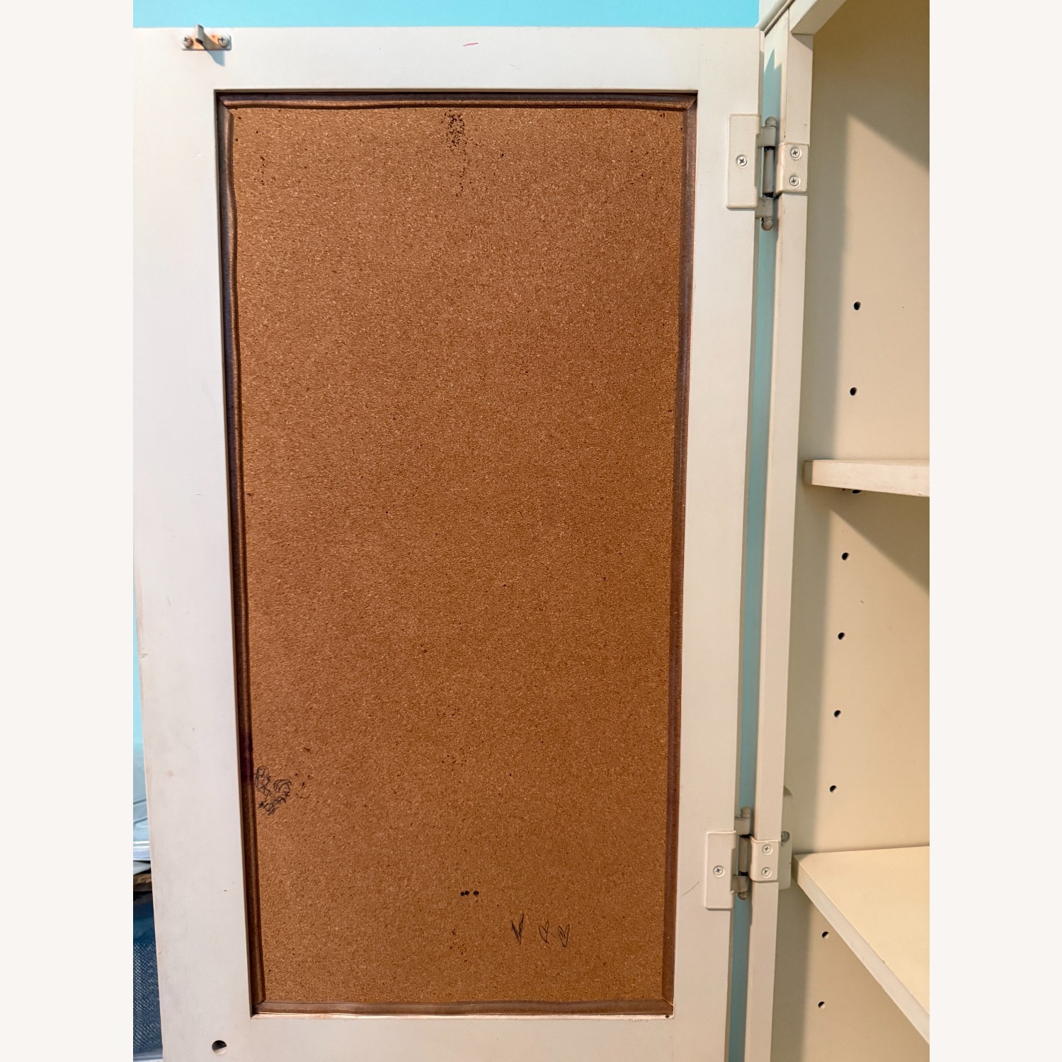 Ethan Allen Country Colors White Wood Armoire - image-9