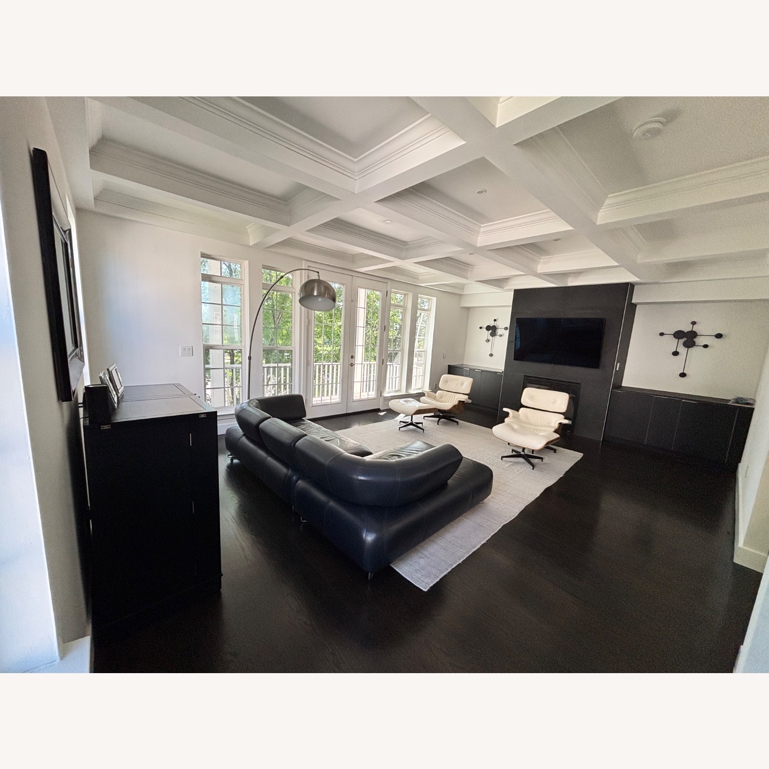 BoConcept Black 2 Piece Sectional - image-2