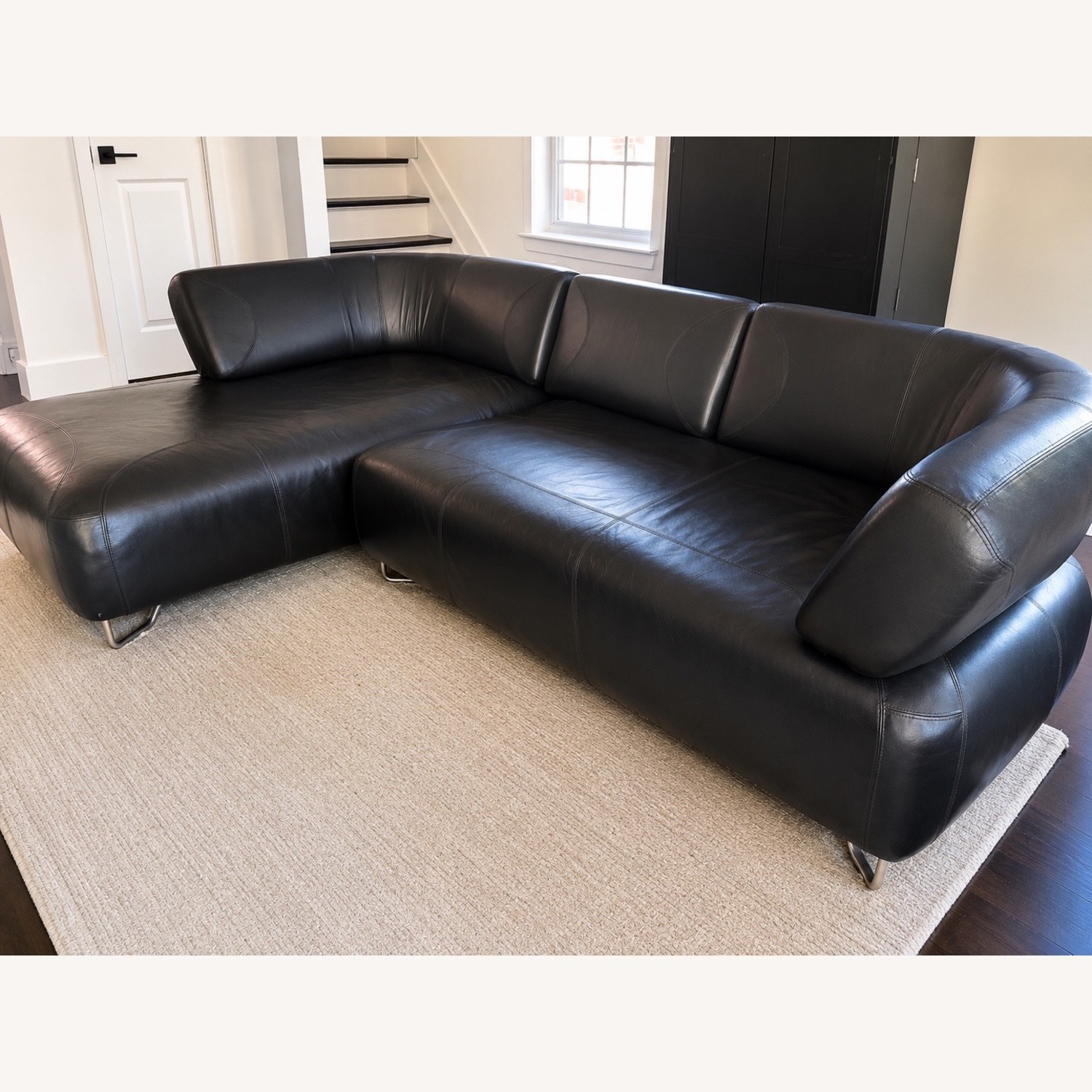 BoConcept Black 2 Piece Sectional - image-3