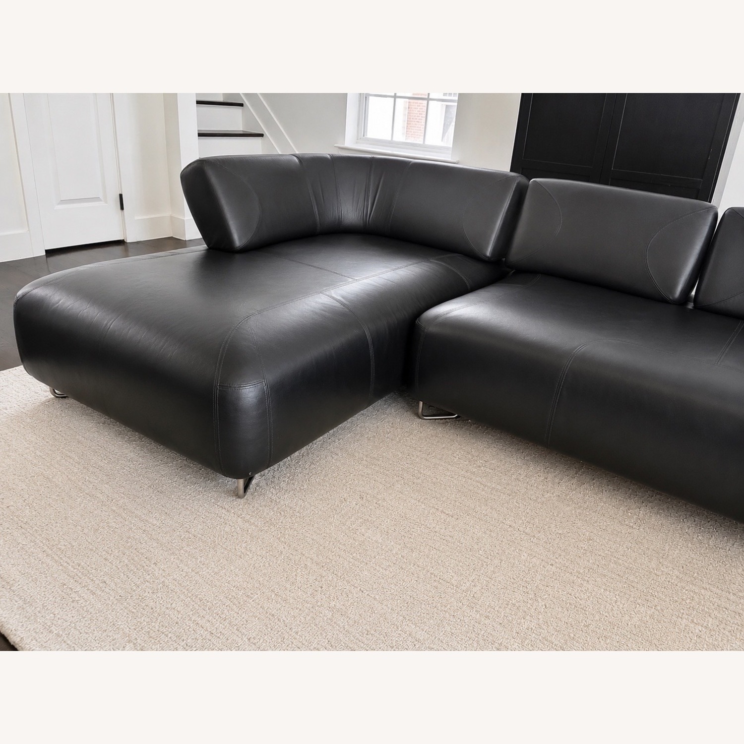 BoConcept Black 2 Piece Sectional - image-4