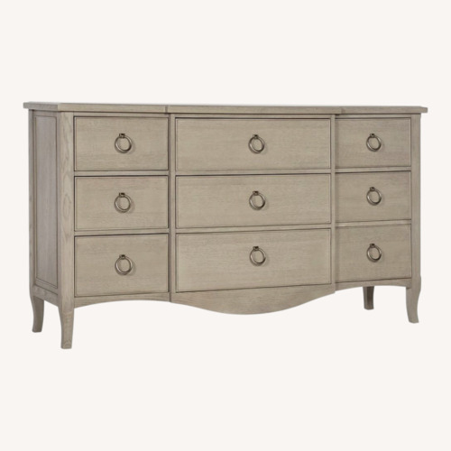 Used Hooker Furniture Reverie 9 Drawer Gray Dresser for sale on AptDeco