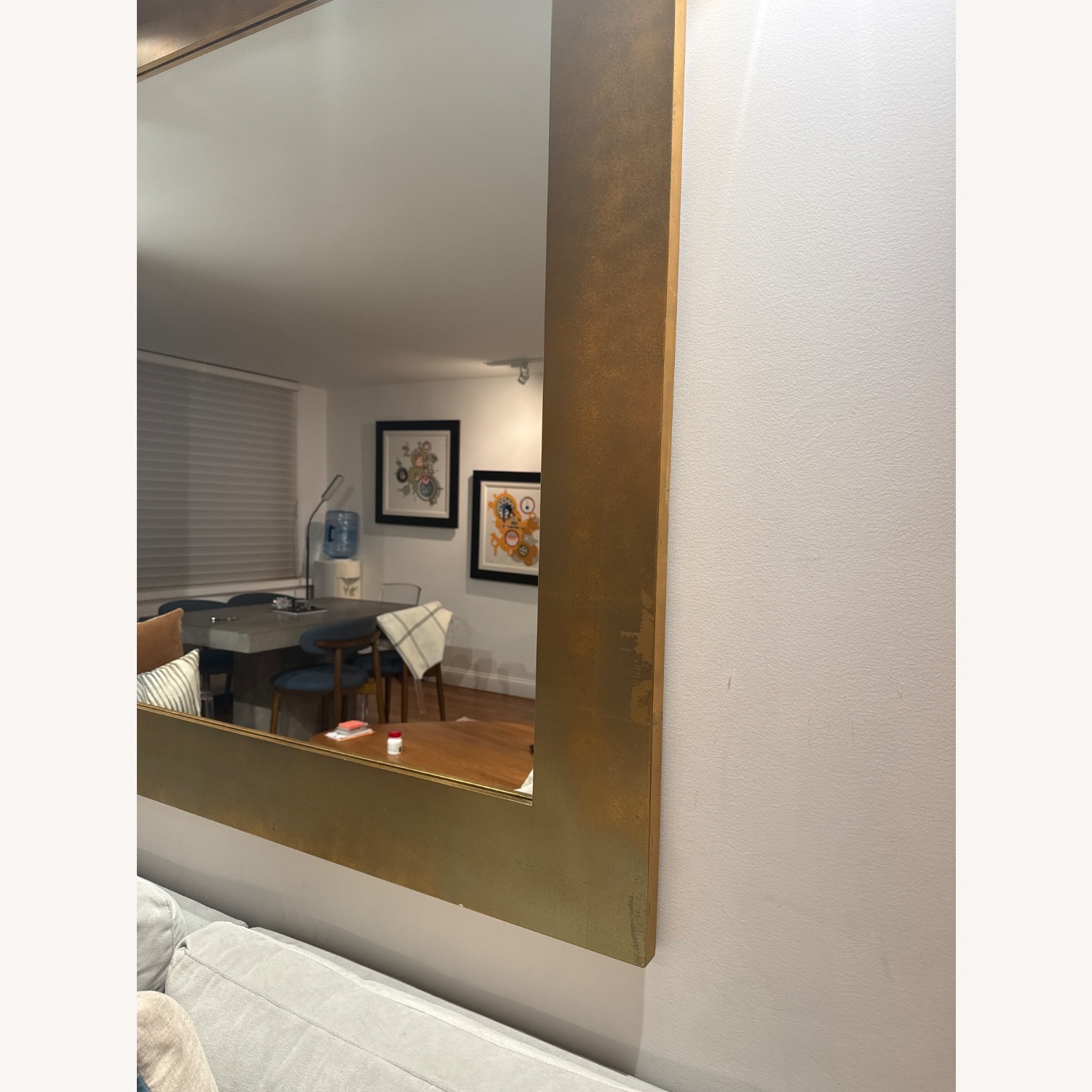 Vintage/Antique Gold Wall Mirror - image-2