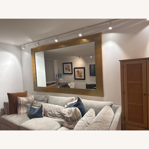 Used Vintage/Antique Gold Wall Mirror for sale on AptDeco