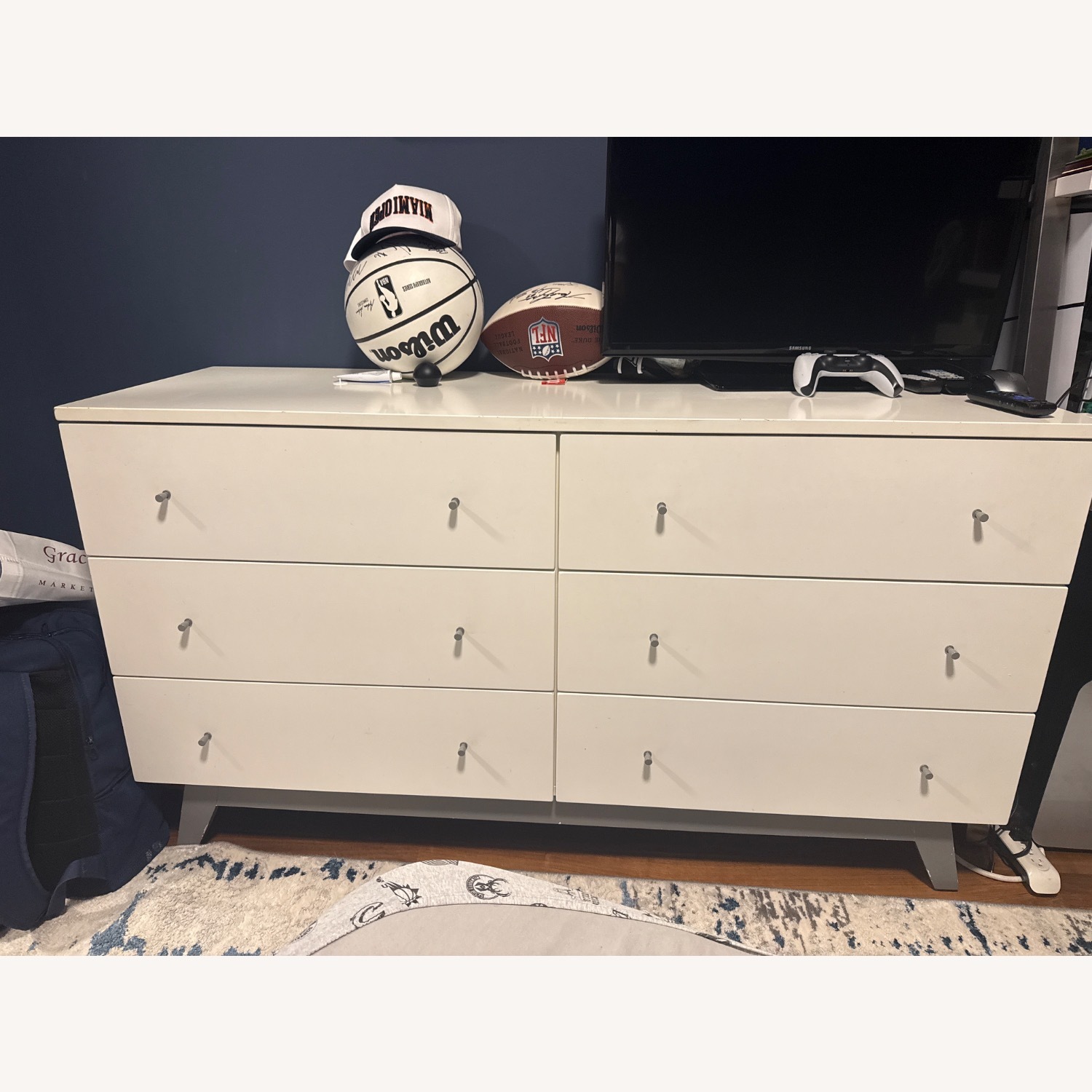 Room & Board Copenhagen White Wood Dresser - image-2