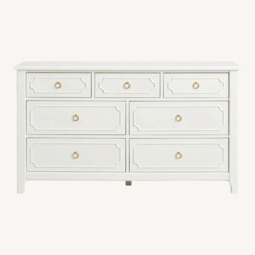 Used Pottery Barn Teen Ava Regency White Wood Dresser for sale on AptDeco