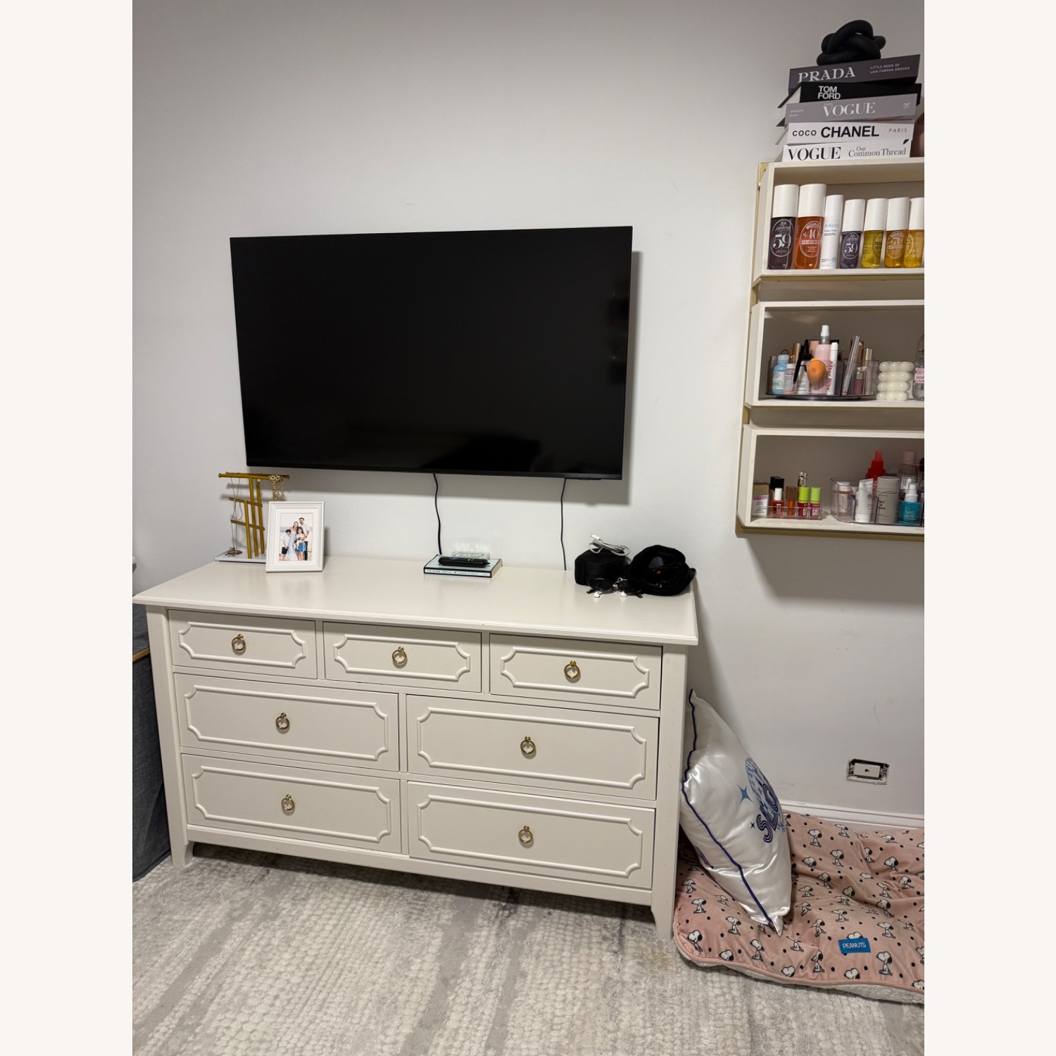 Pottery Barn Teen Ava Regency White Wood Dresser - image-2