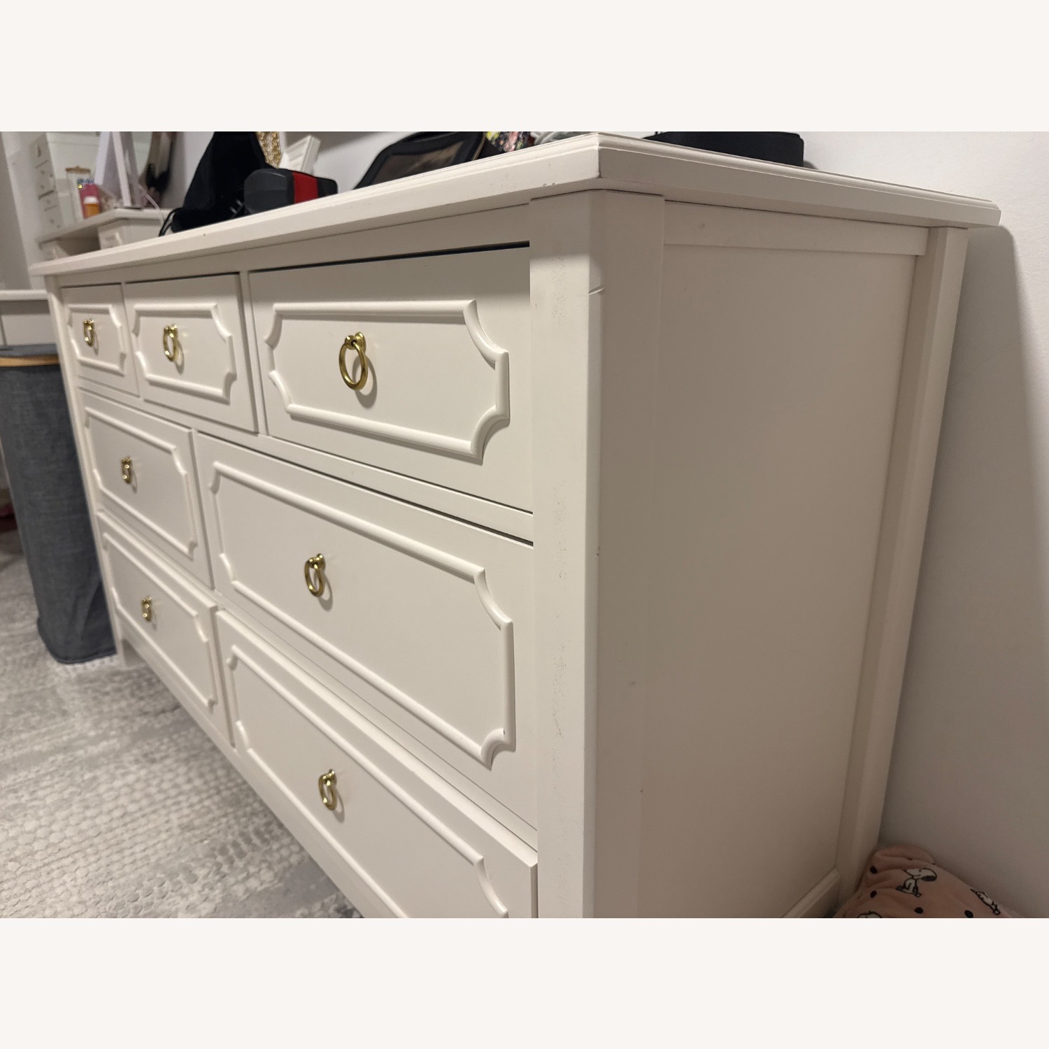 Pottery Barn Teen Ava Regency White Wood Dresser - image-3