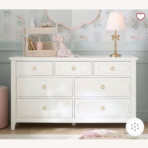 Used Pottery Barn Teen Ava Regency White Wood Dresser for sale on AptDeco