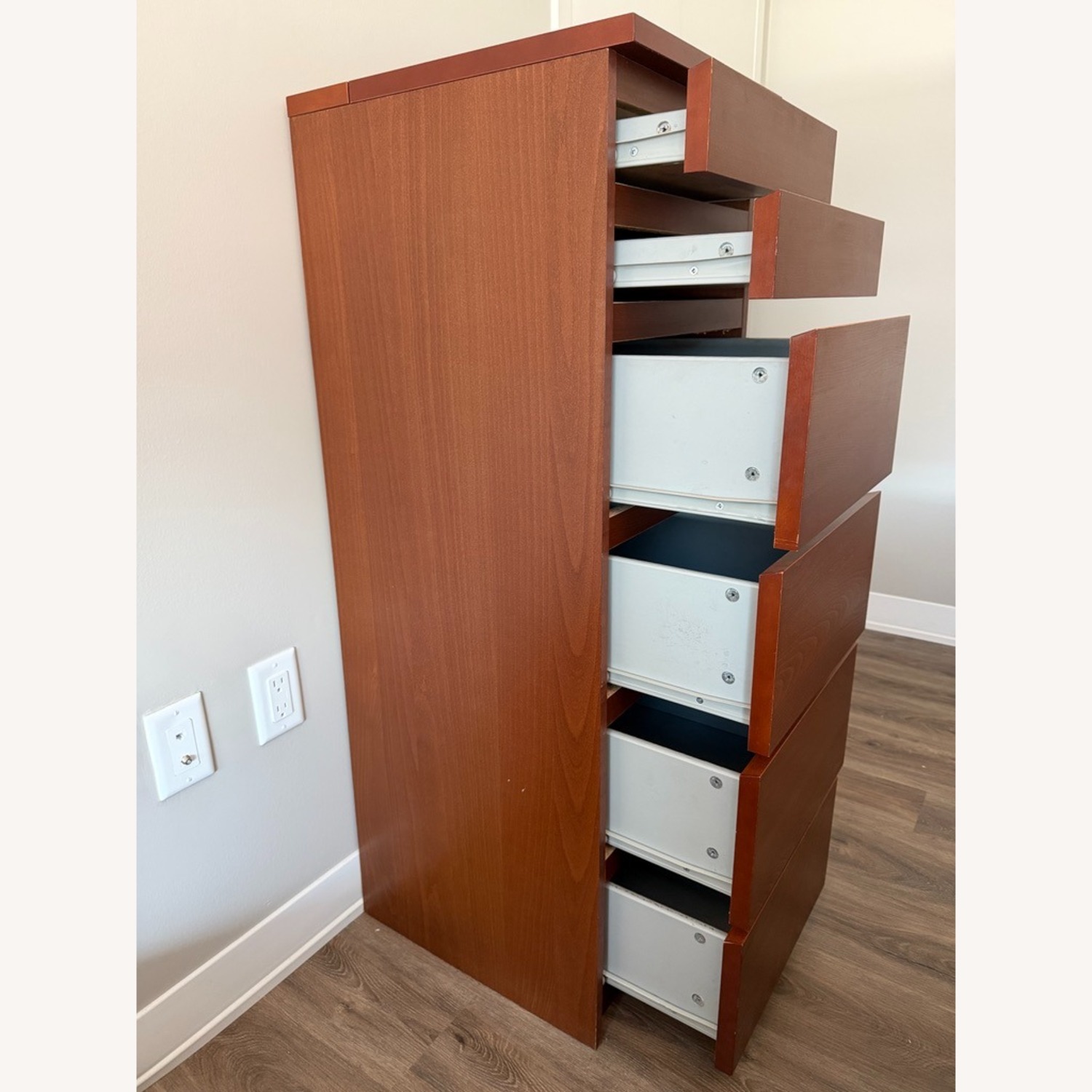 IKEA 6-Drawer Dresser with Flip-Top Mirror  - image-8