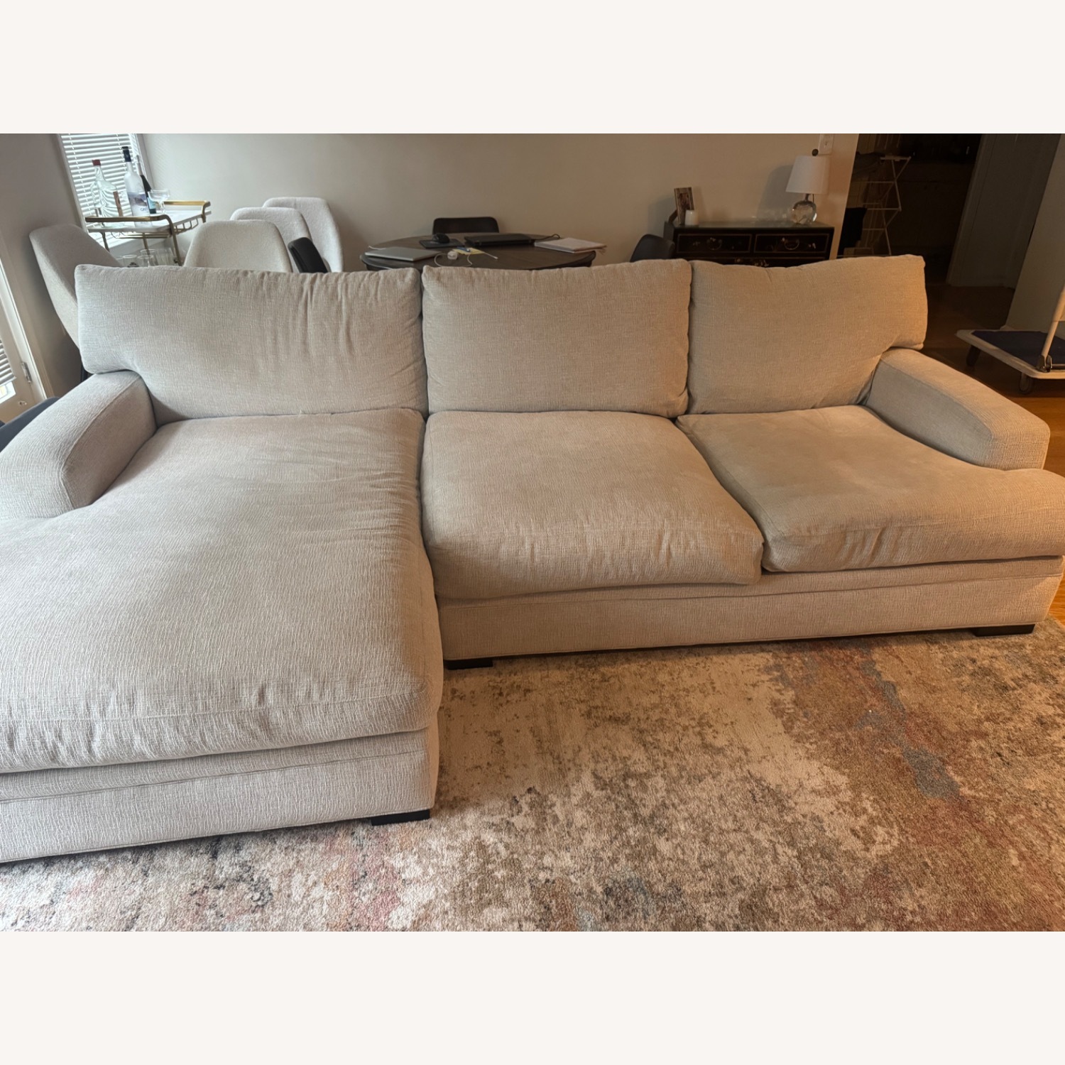 Raymour & Flanigan Bayside Natural 2 Piece Sectional - image-2