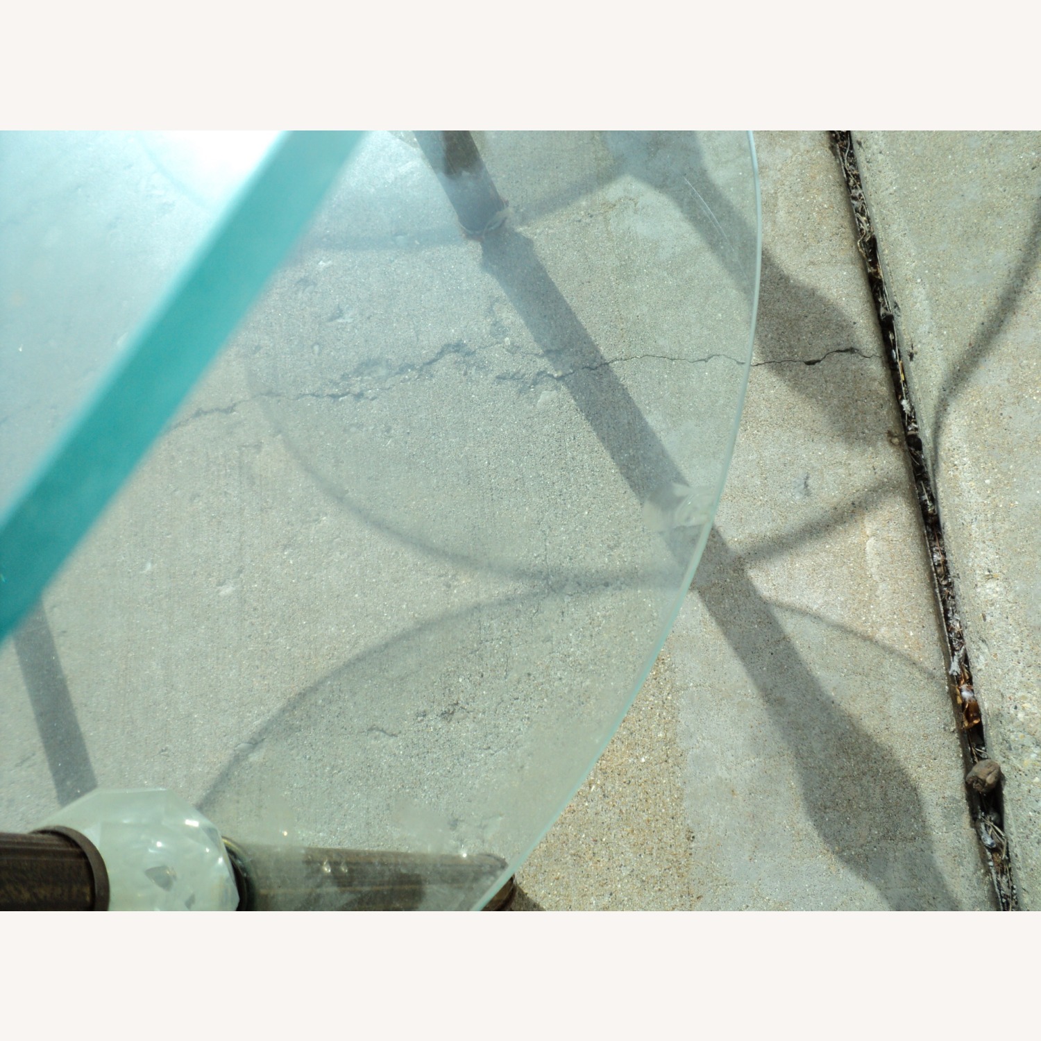 70s Italian 3-Piece Glass Table Set - image-10
