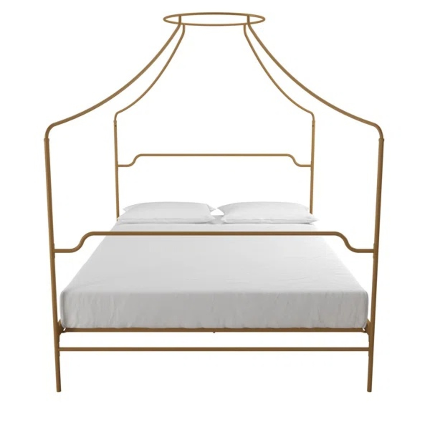 Wayfair Gold Metal Twin Bed - image-5