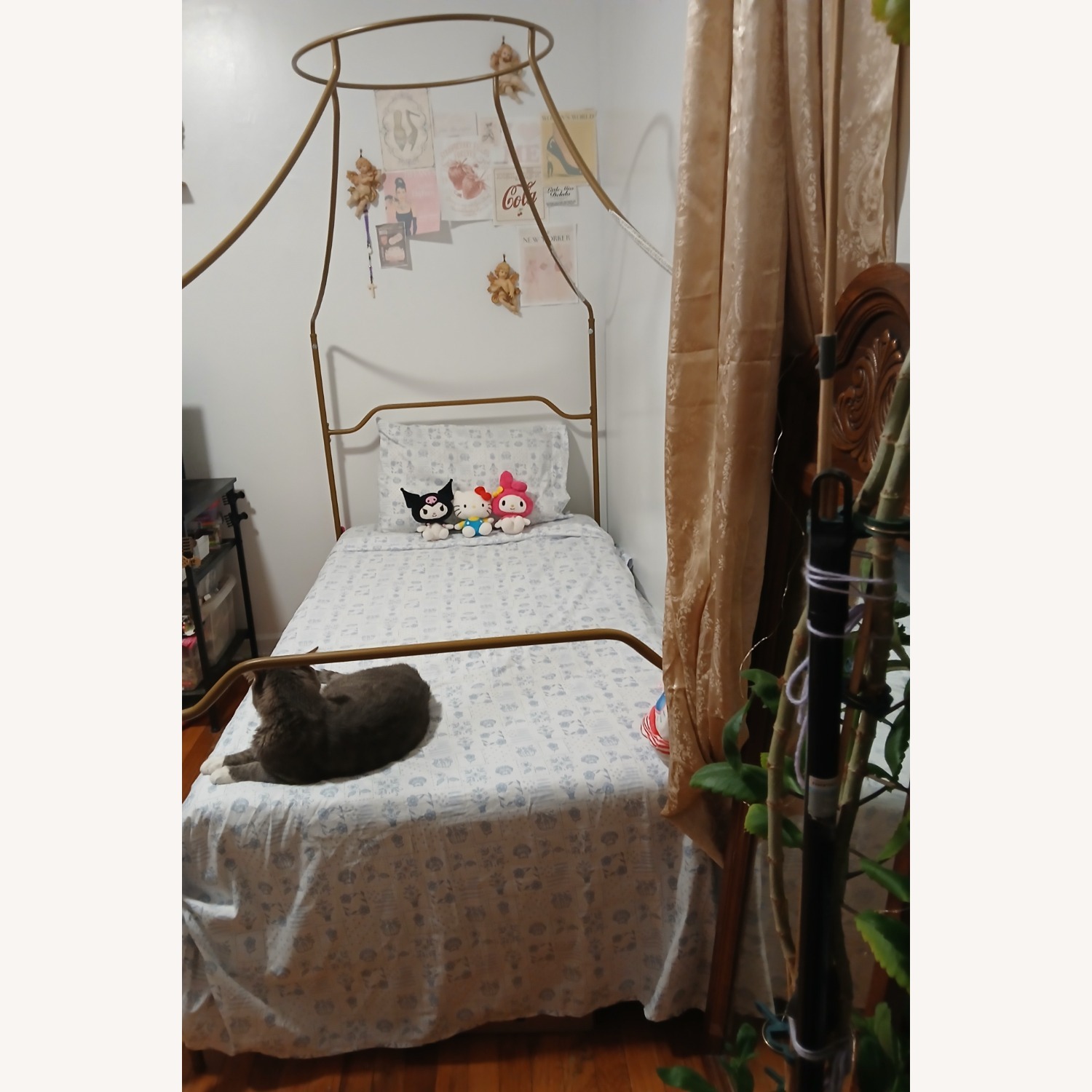 Wayfair Gold Metal Twin Bed - image-3