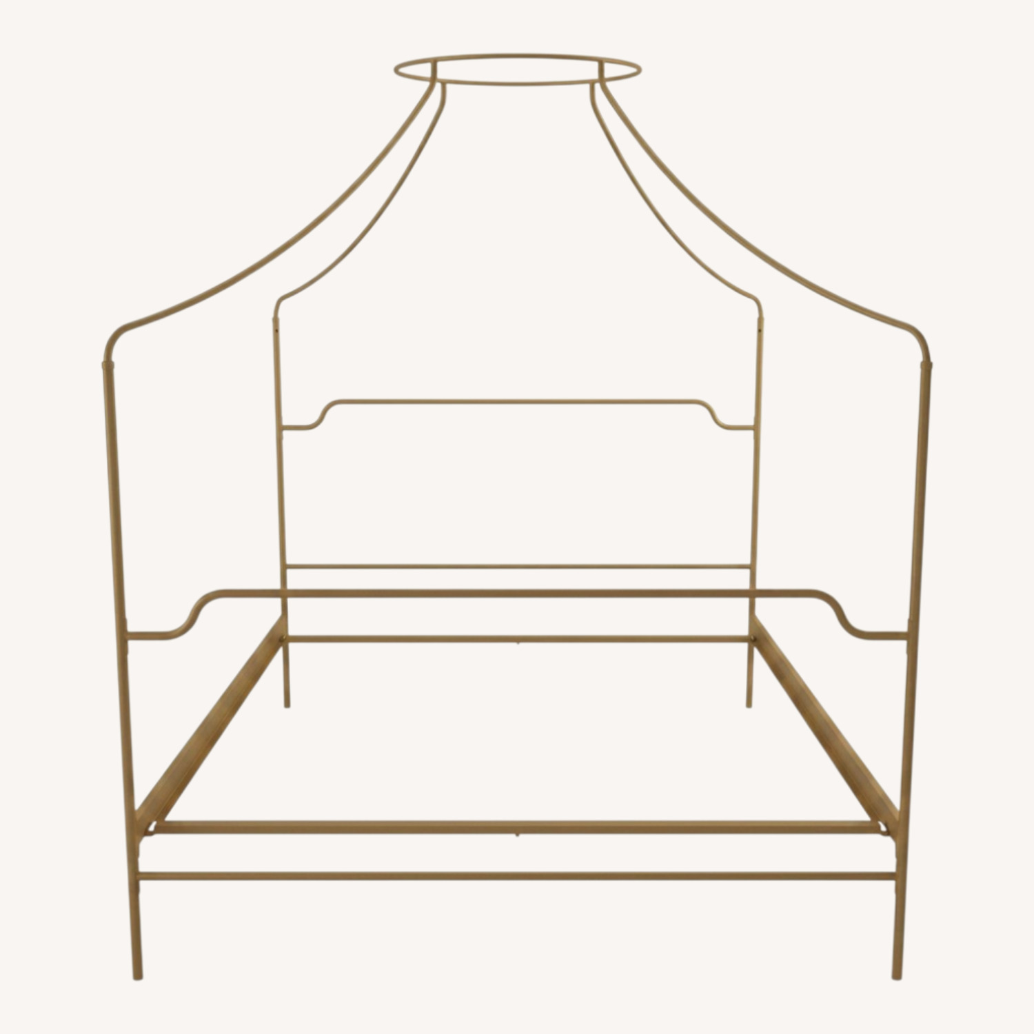 Wayfair Gold Metal Twin Bed - image-0