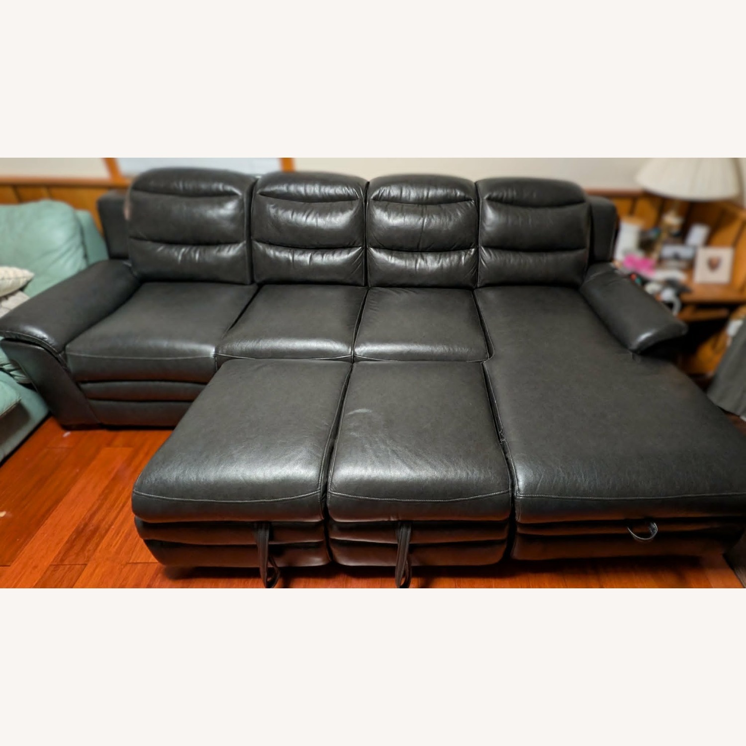 Global Furniture USA Black 3+ Piece Sectional - image-4