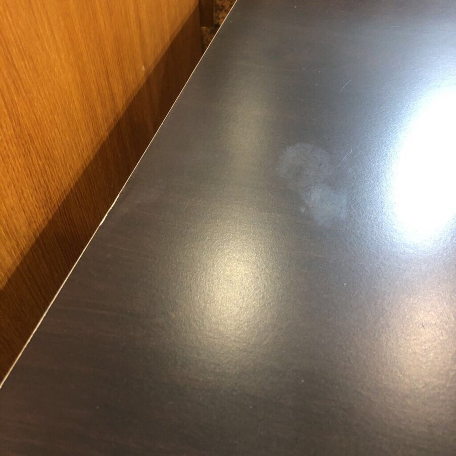 Wood Executive 5-Drawer Desk - image-13