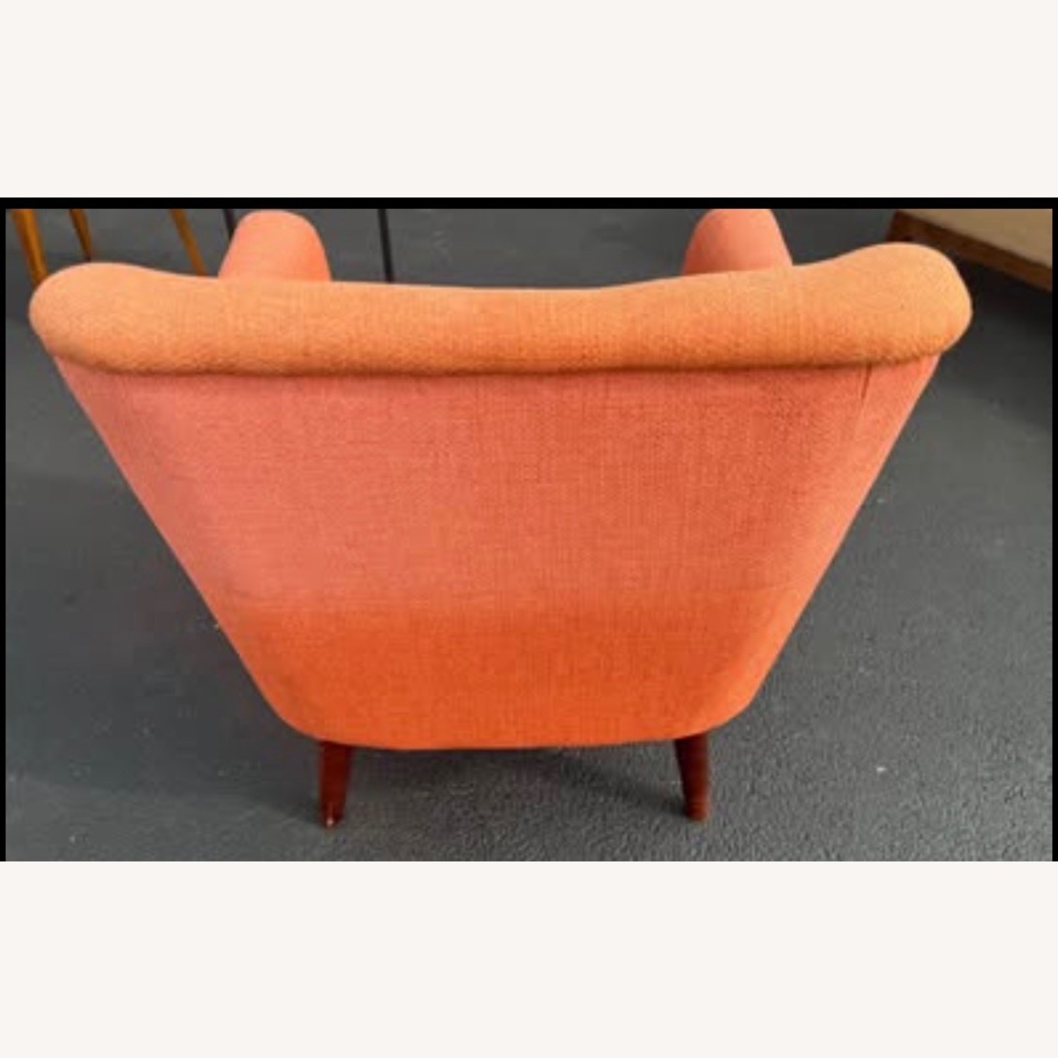 MCM Orange Accent Chair - image-3