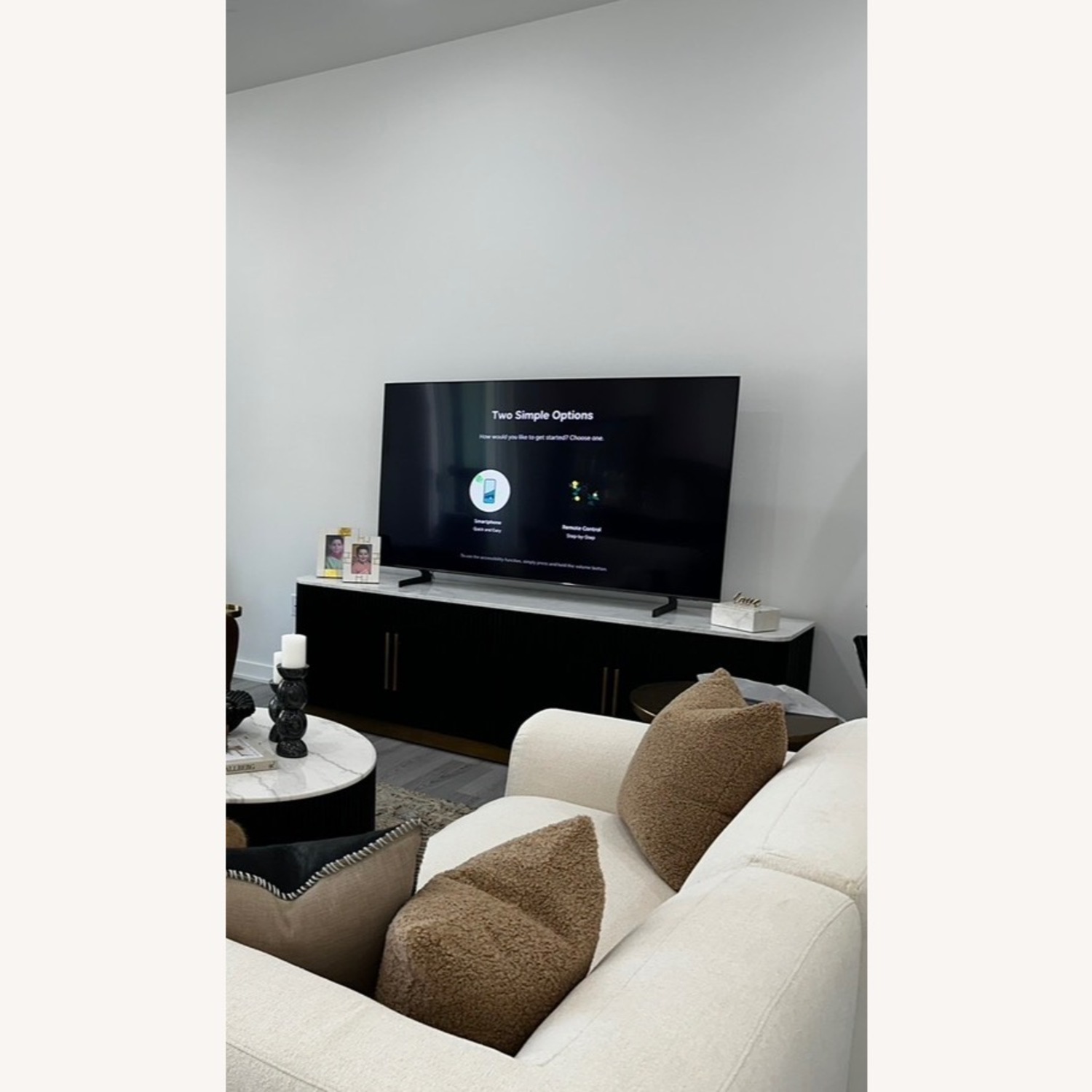 Arhaus Finnley Media Console with Marble Top - image-5