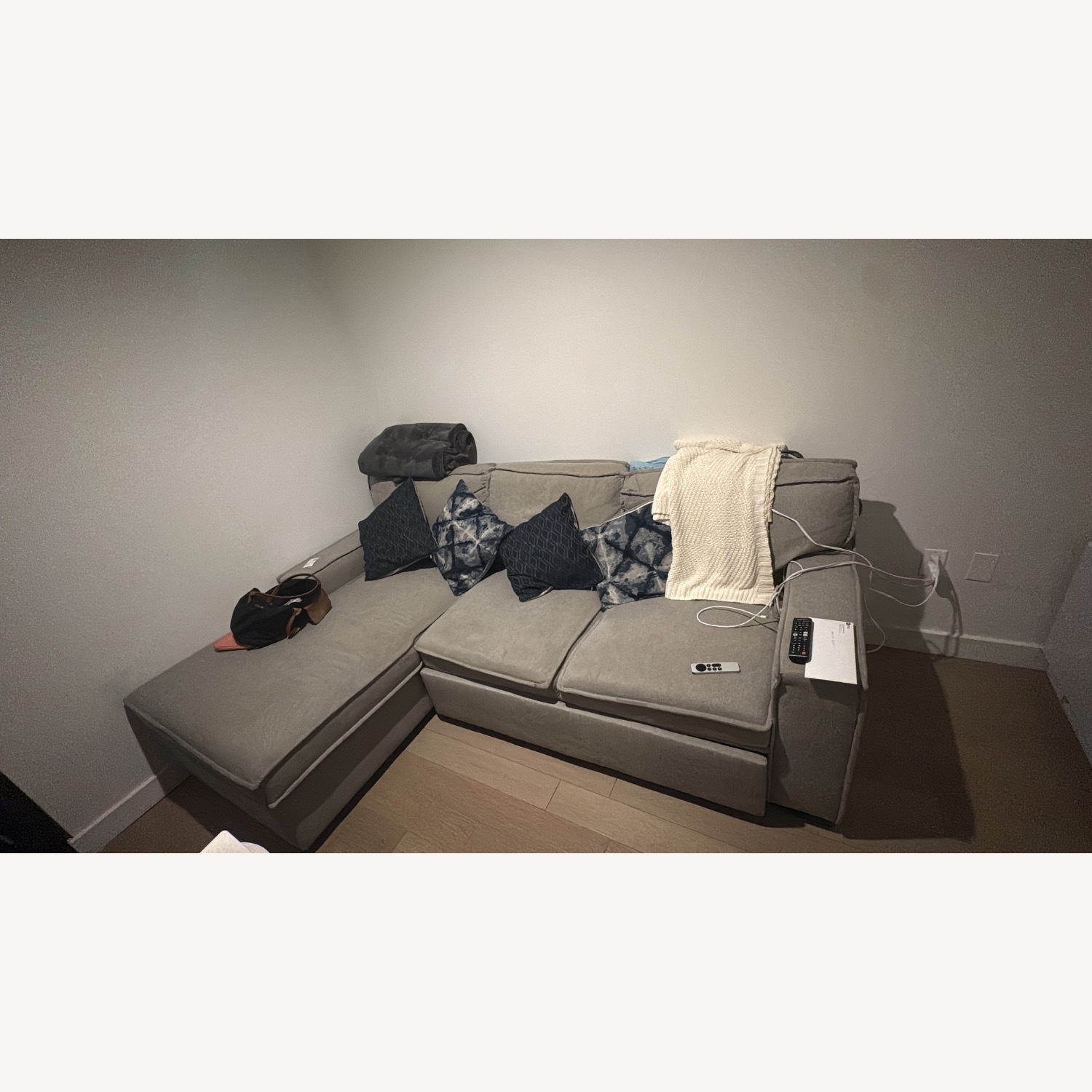 Bob's Discount Furniture 2 Piece Sectional - image-1