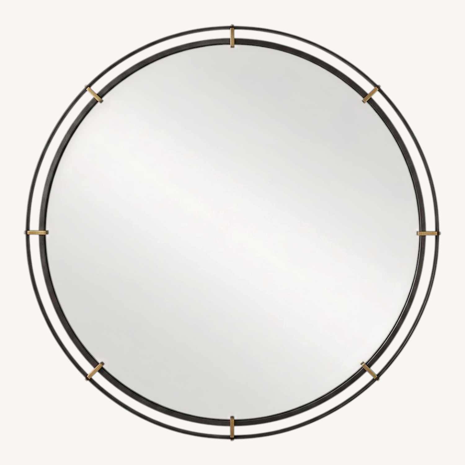 Uttermost Black Iron Wall Mirror - image-5