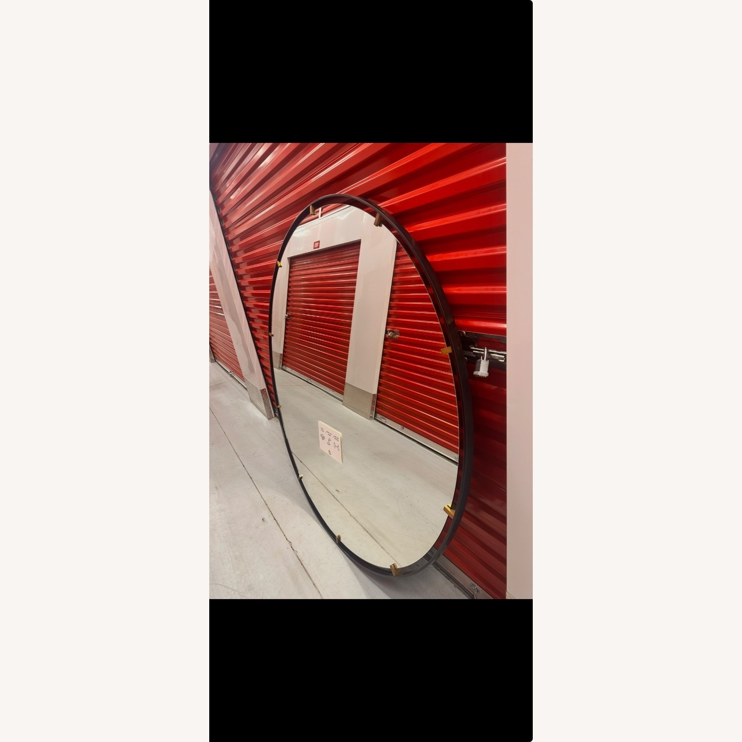 Uttermost Black Iron Wall Mirror - image-3