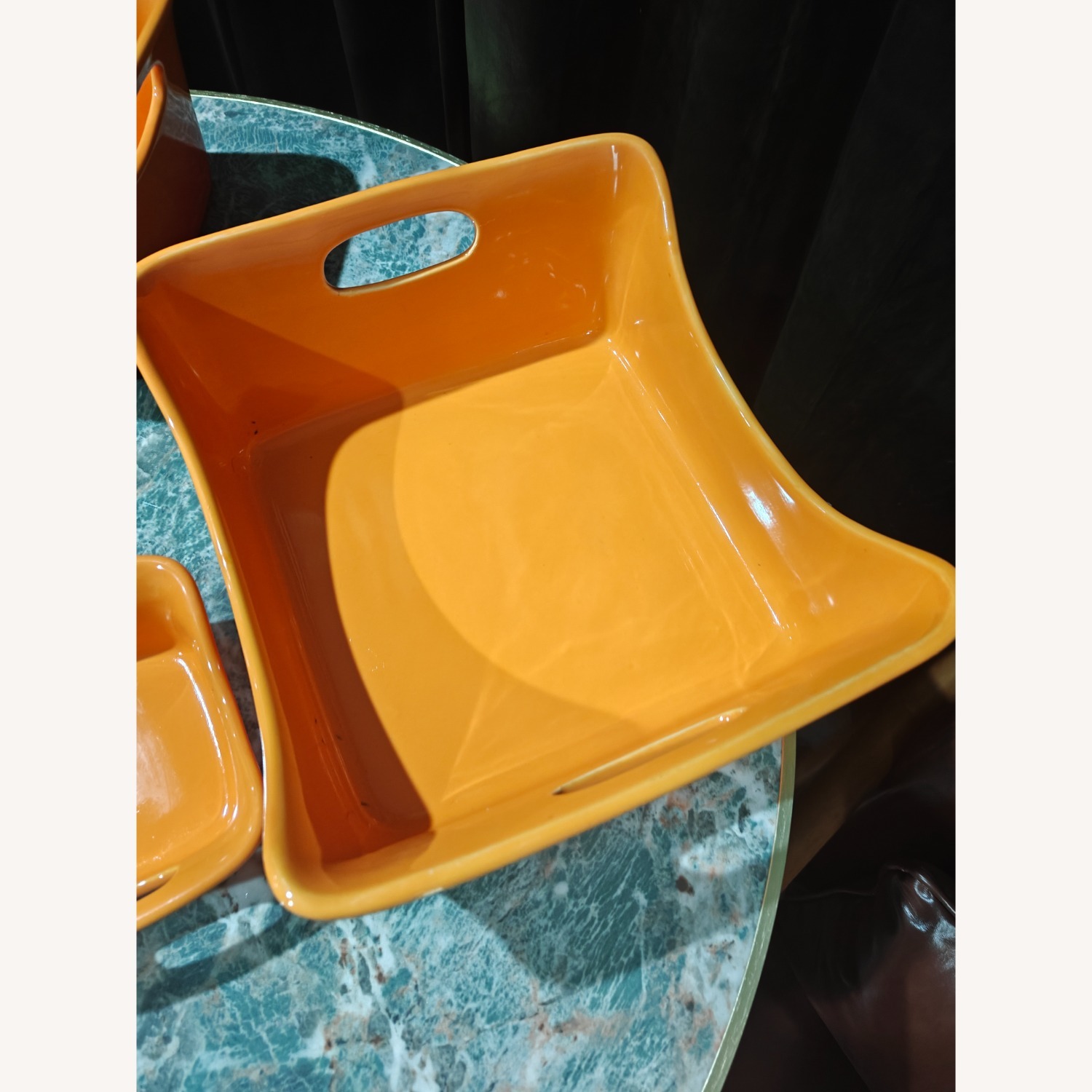 Orange Stoneware Baking 5-Piece Set - image-5