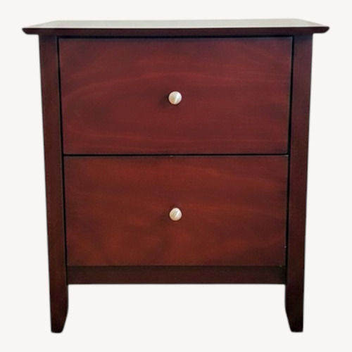 Used Bob's Discount Furniture Dark Brown Nightstands for sale on AptDeco