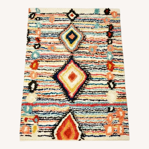 Used West Elm Charm Wool Area Rug 8' x 10' for sale on AptDeco
