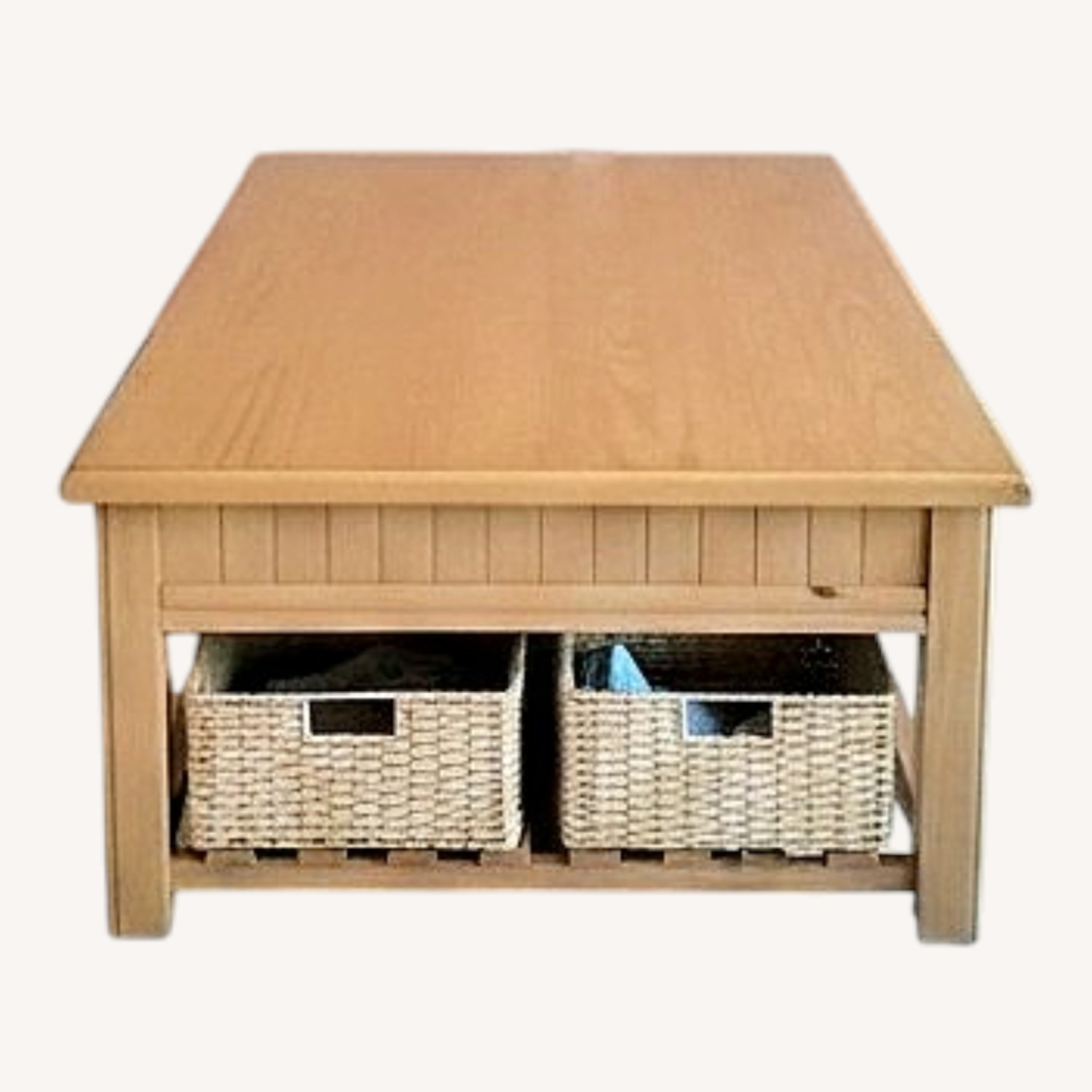 Broyhill Furniture Light Brown Coffee Table - image-0