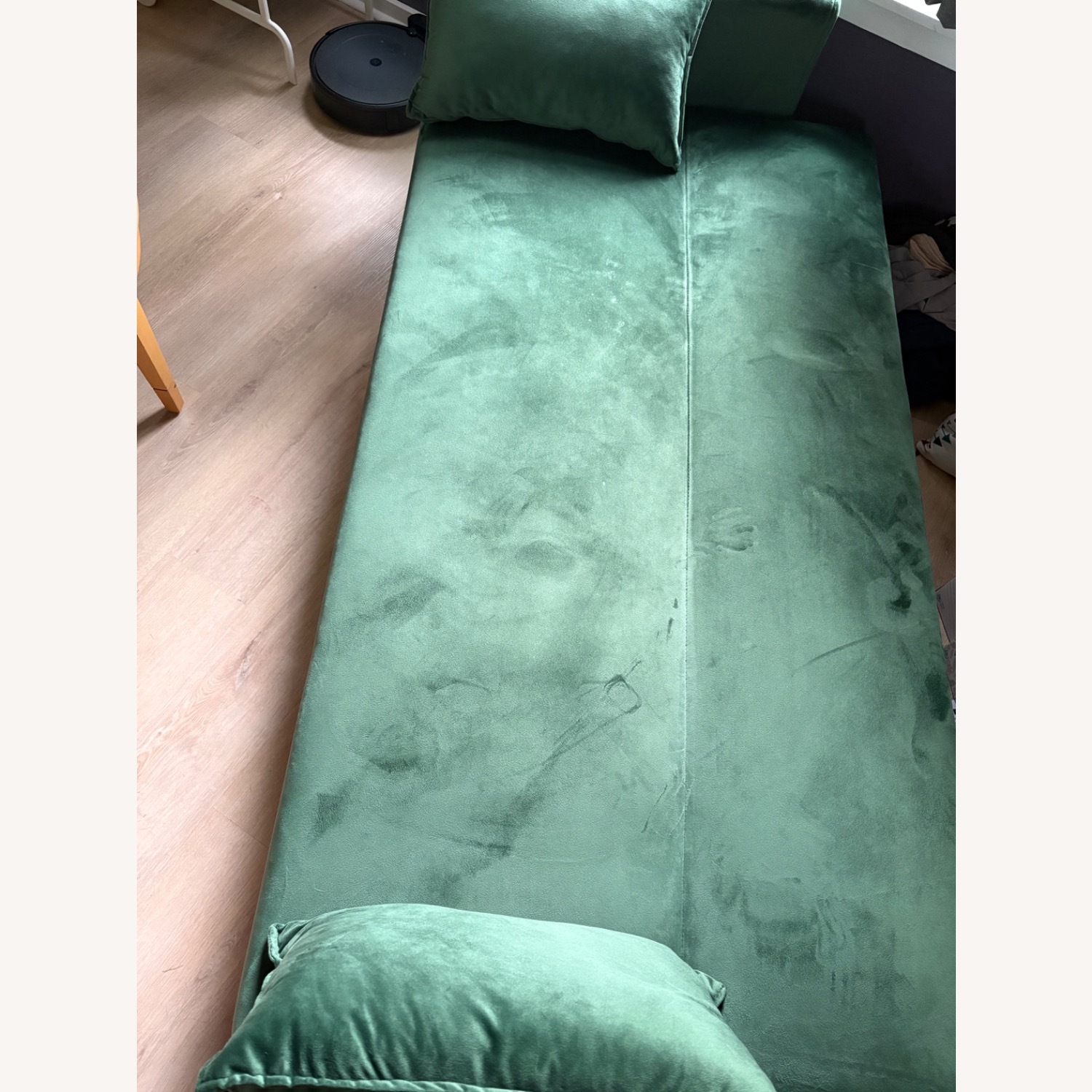 Ebern Designs77'' Velvet Sofa Bed - image-3